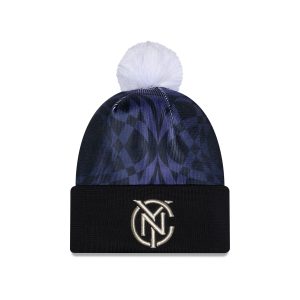 New York City FC 2026 Jersey Hook Pom Knit Hat