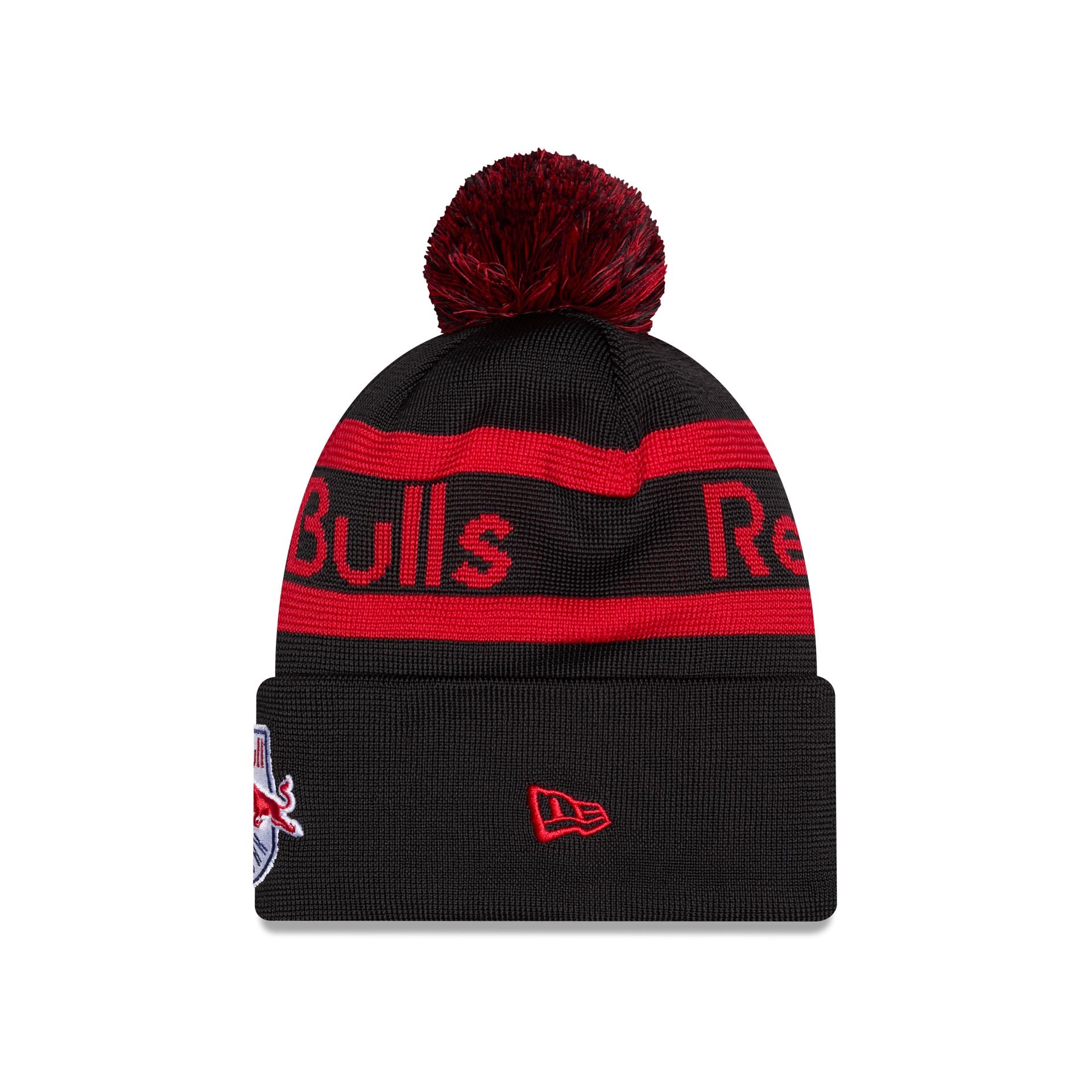 New York Red Bulls 2026 Jersey Hook Pom Knit Hat - Image 2