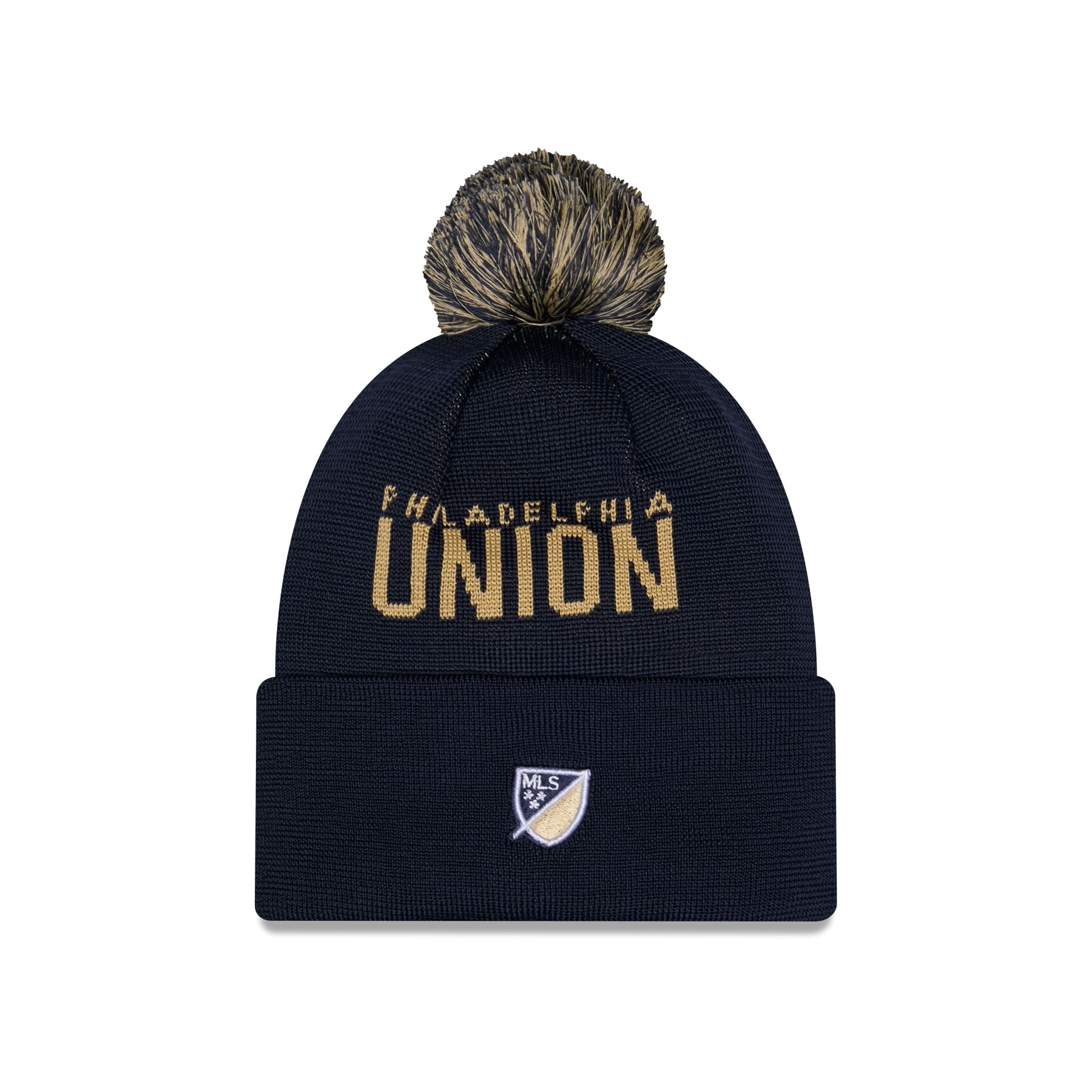 Philadelphia Union 2026 Jersey Hook Pom Knit Hat - Image 3