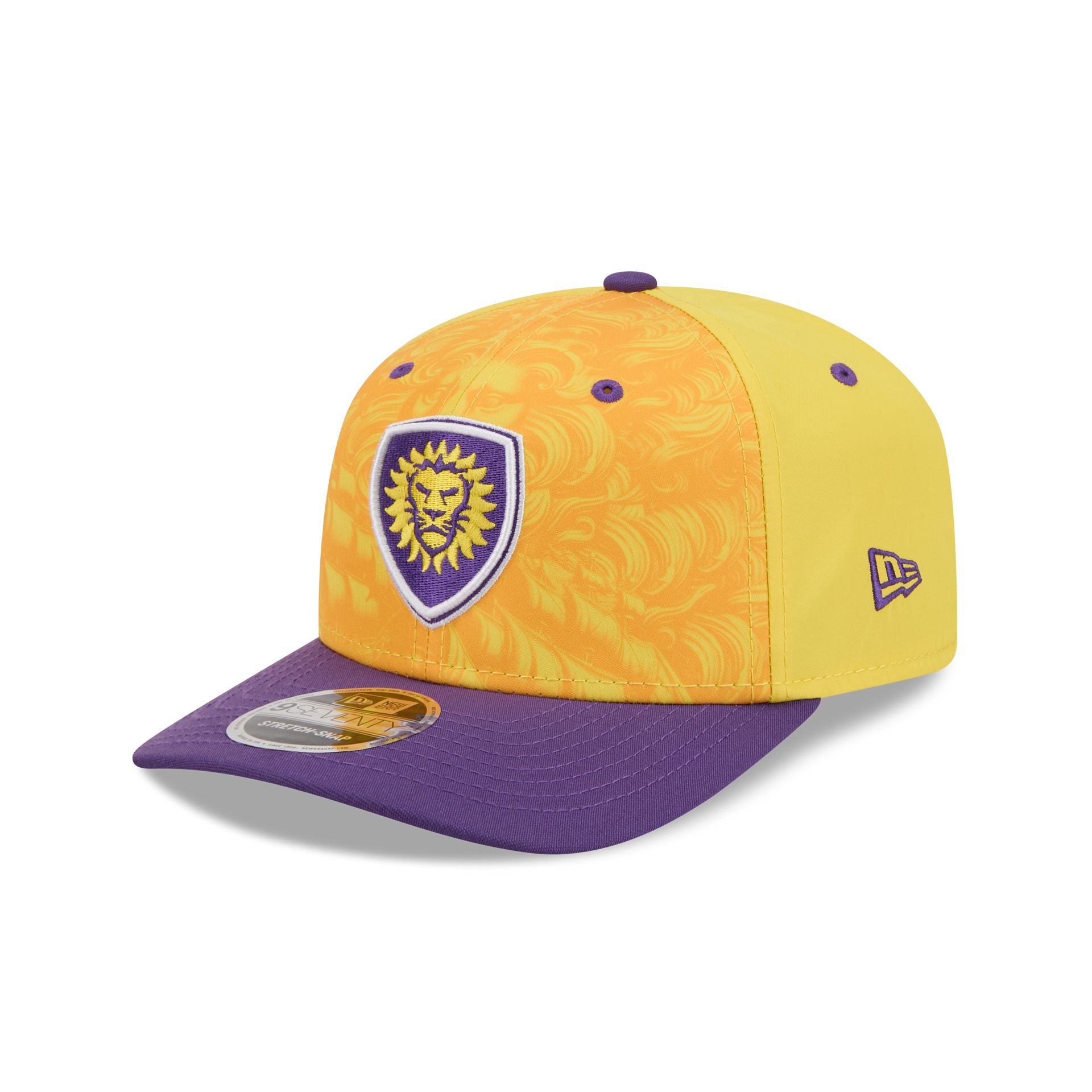 Orlando City SC 2026 Jersey Hook 9SEVENTY Stretch-Snap Hat - Image 3