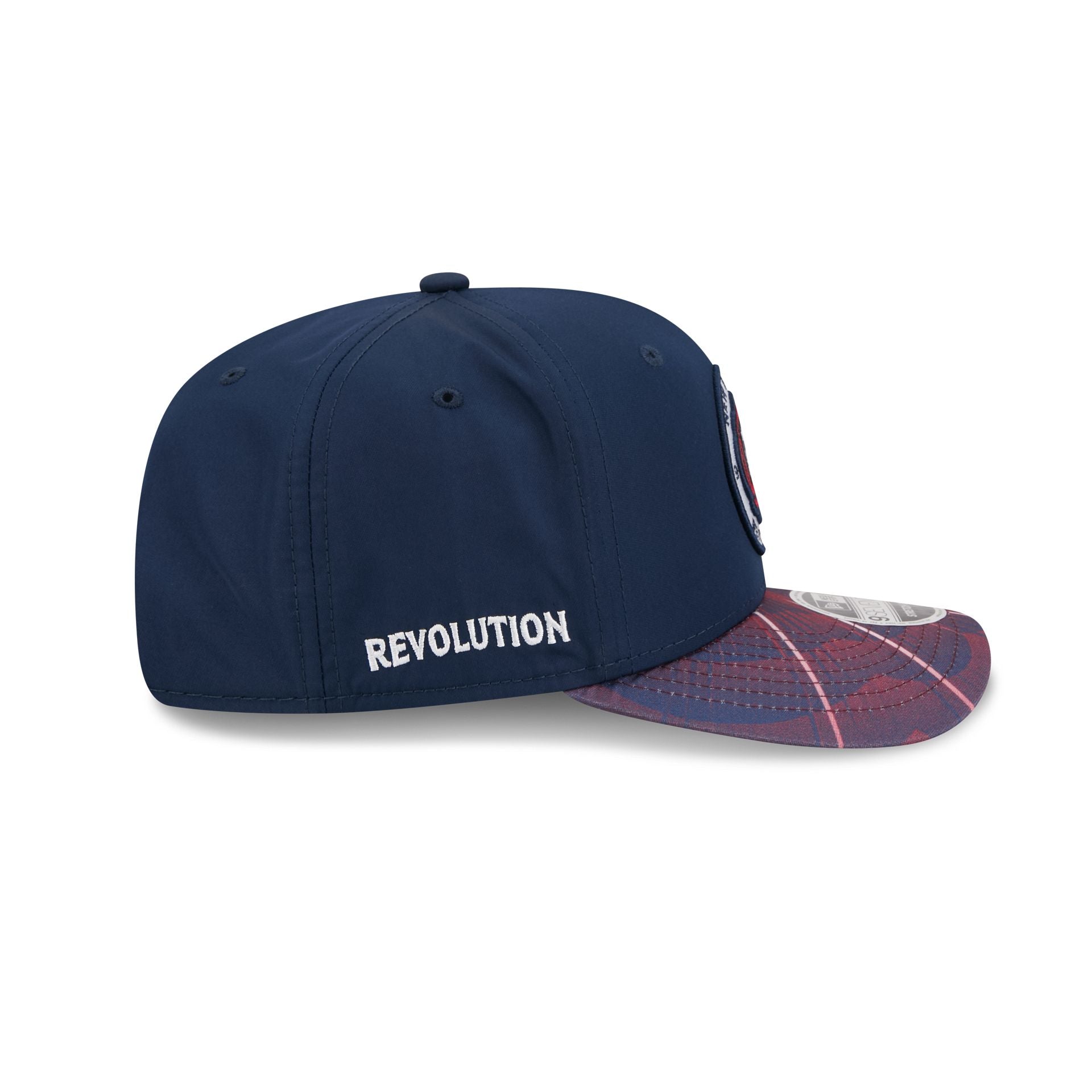 New England Revolution 2026 Jersey Hook 9SEVENTY Stretch-Snap Hat - Image 4