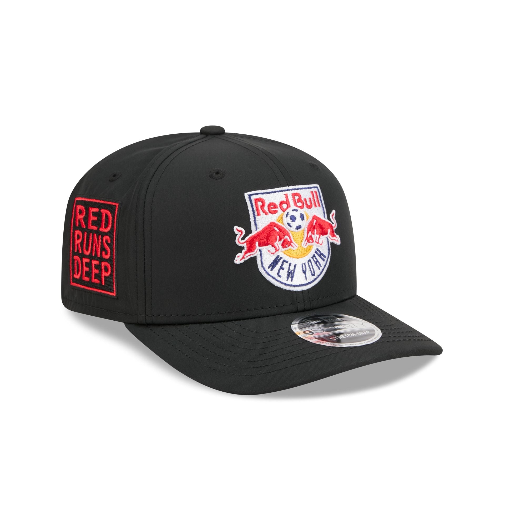 New York Red Bulls 2026 Jersey Hook 9SEVENTY Stretch-Snap Hat