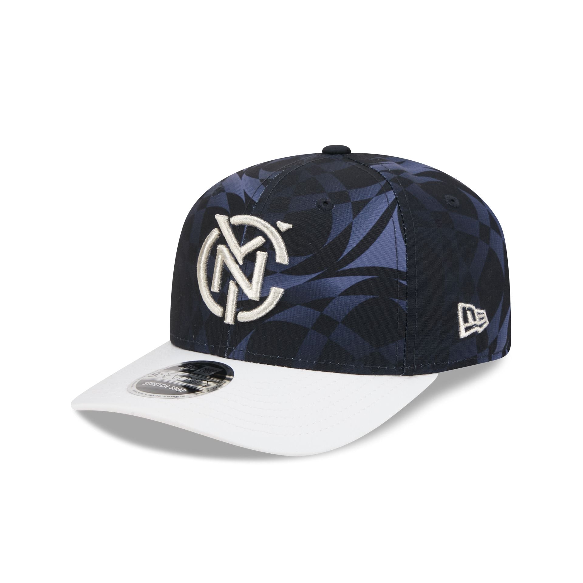 New York City FC 2026 Jersey Hook 9SEVENTY Stretch-Snap Hat - Image 3