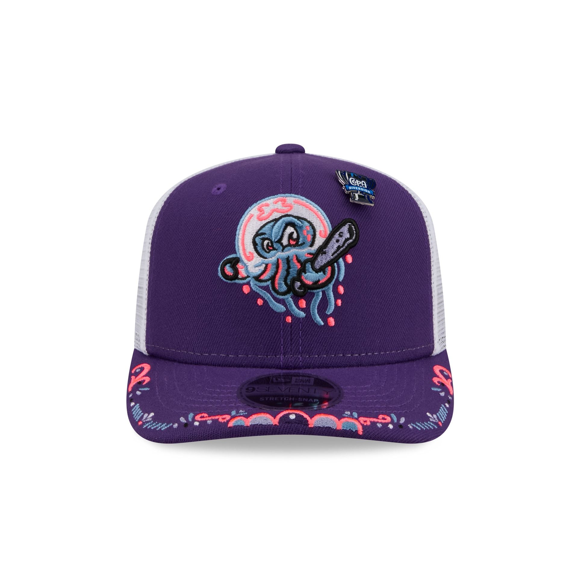 Jersey Shore BlueClaws 2026 Copa de la Diversi??n 9SEVENTY Trucker Hat - Image 2