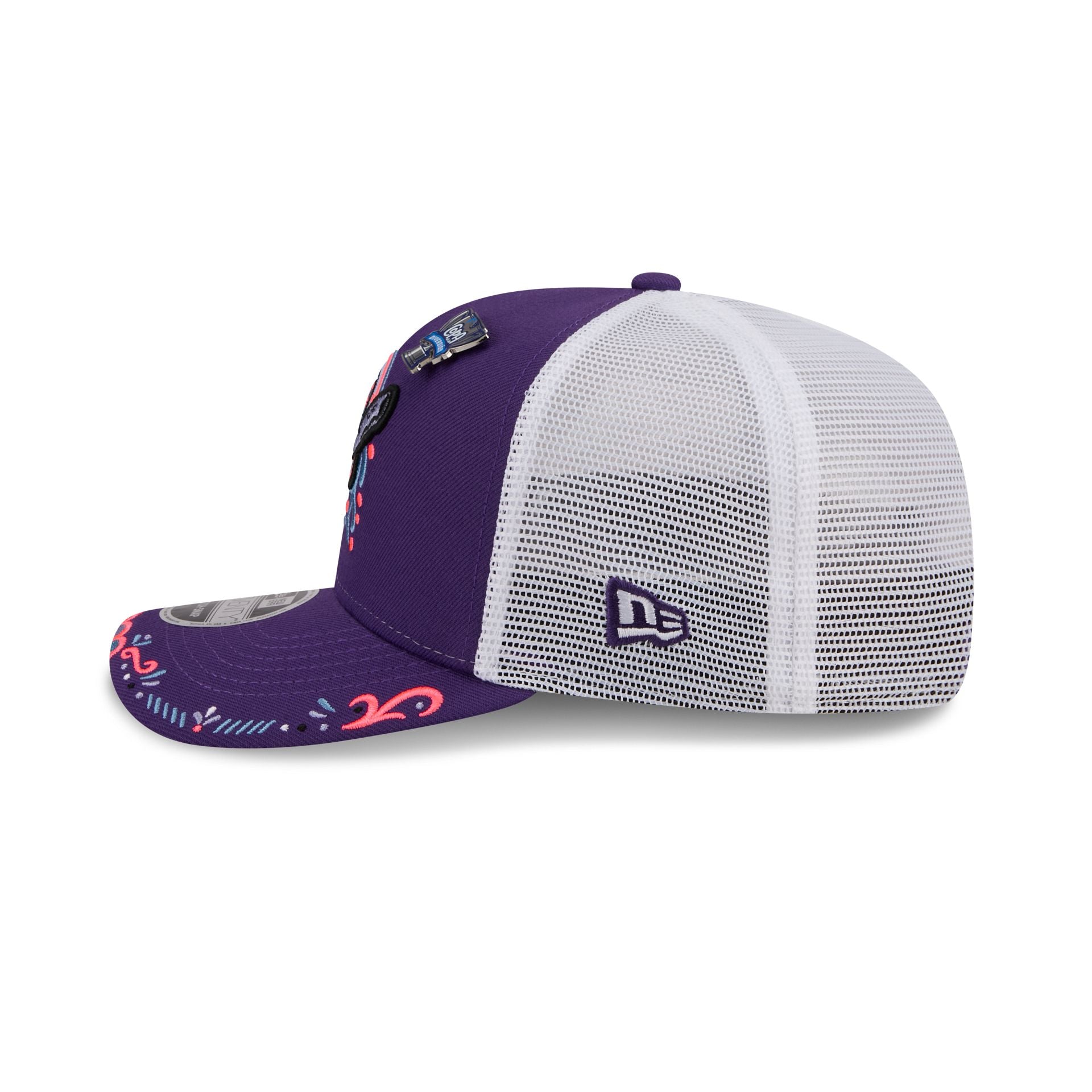 Jersey Shore BlueClaws 2026 Copa de la Diversi??n 9SEVENTY Trucker Hat - Image 4
