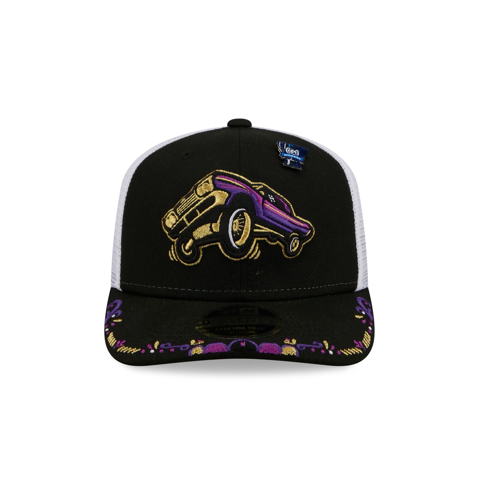 Fresno Grizzlies 2026 Copa de la Diversi??n 9SEVENTY Trucker Hat - Image 2