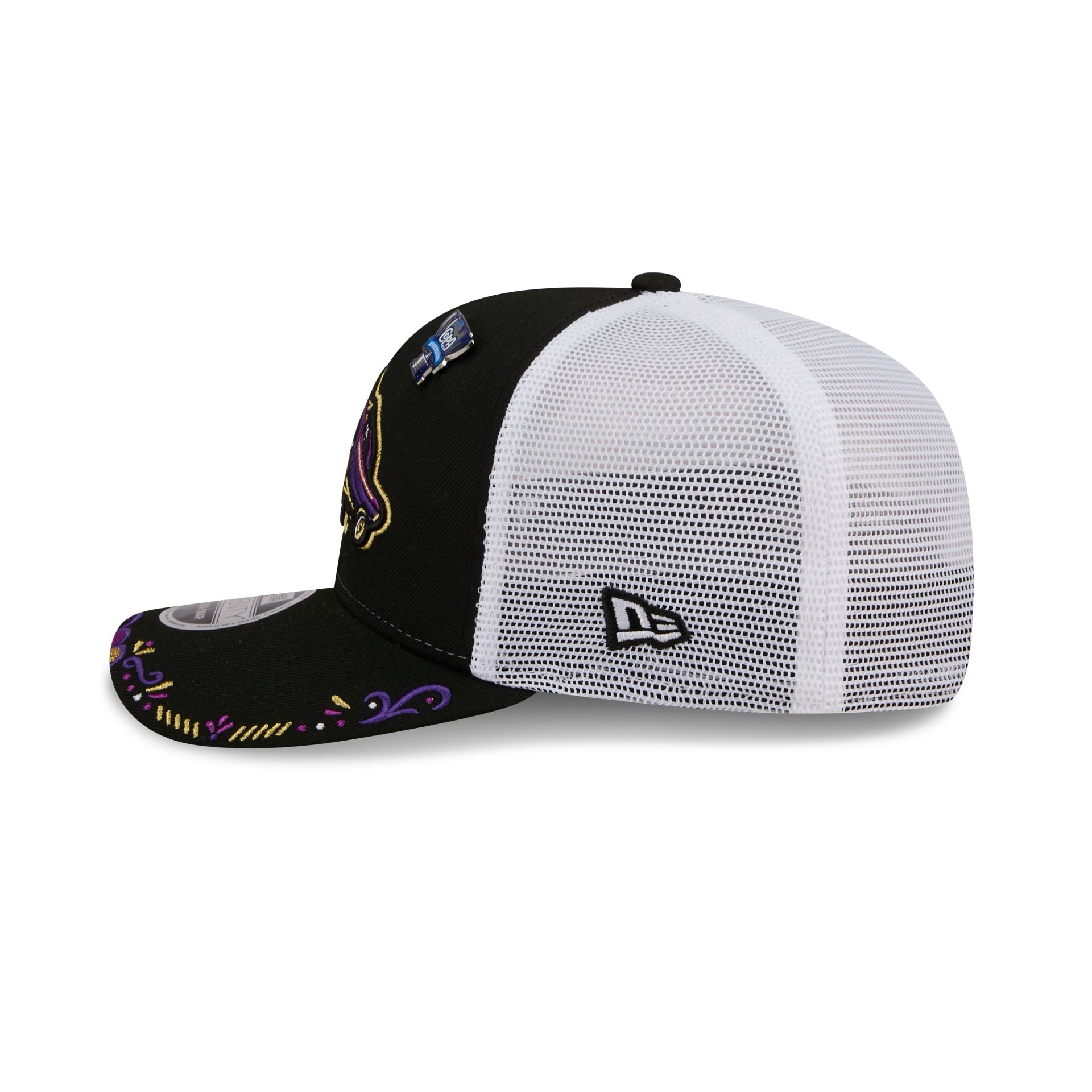 Fresno Grizzlies 2026 Copa de la Diversi??n 9SEVENTY Trucker Hat - Image 4