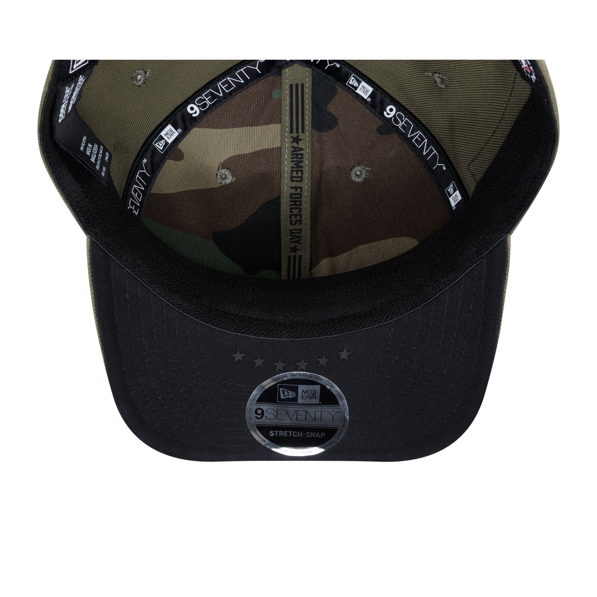 Washington Nationals Armed Forces Day 2026 9SEVENTY Stretch-Snap Hat - Image 7