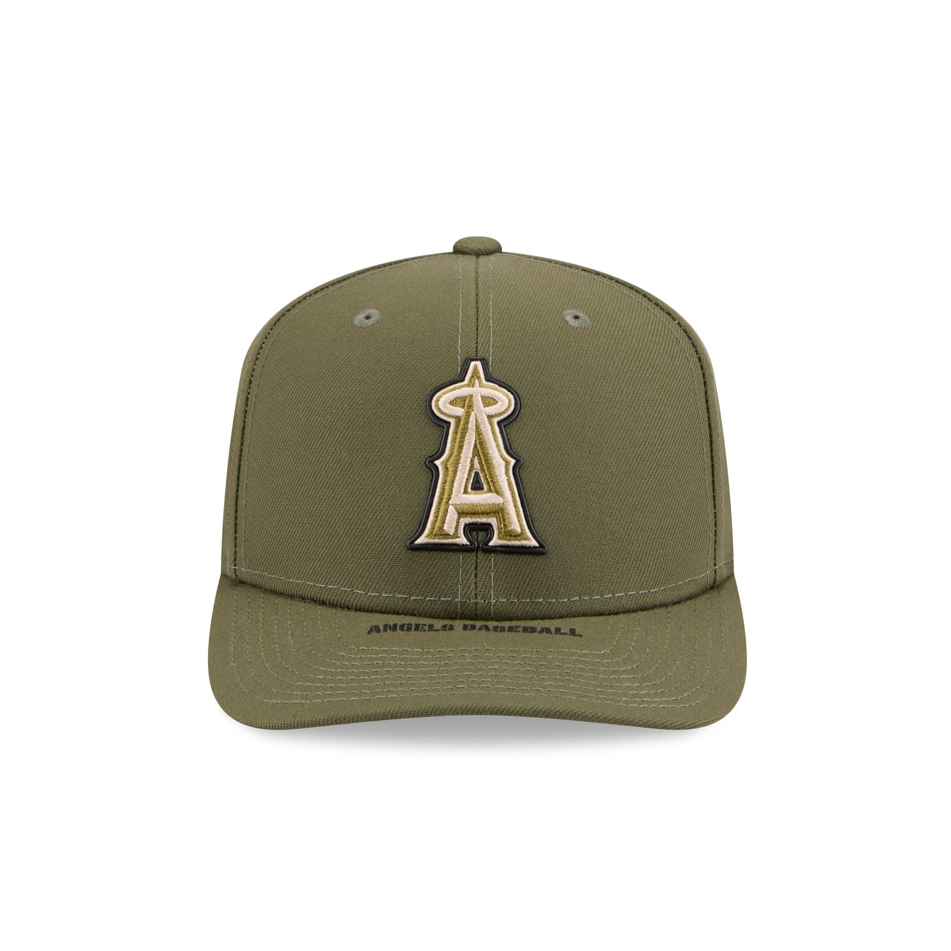 Los Angeles Angels Armed Forces Day 2026 9SEVENTY Stretch-Snap Hat - Image 2