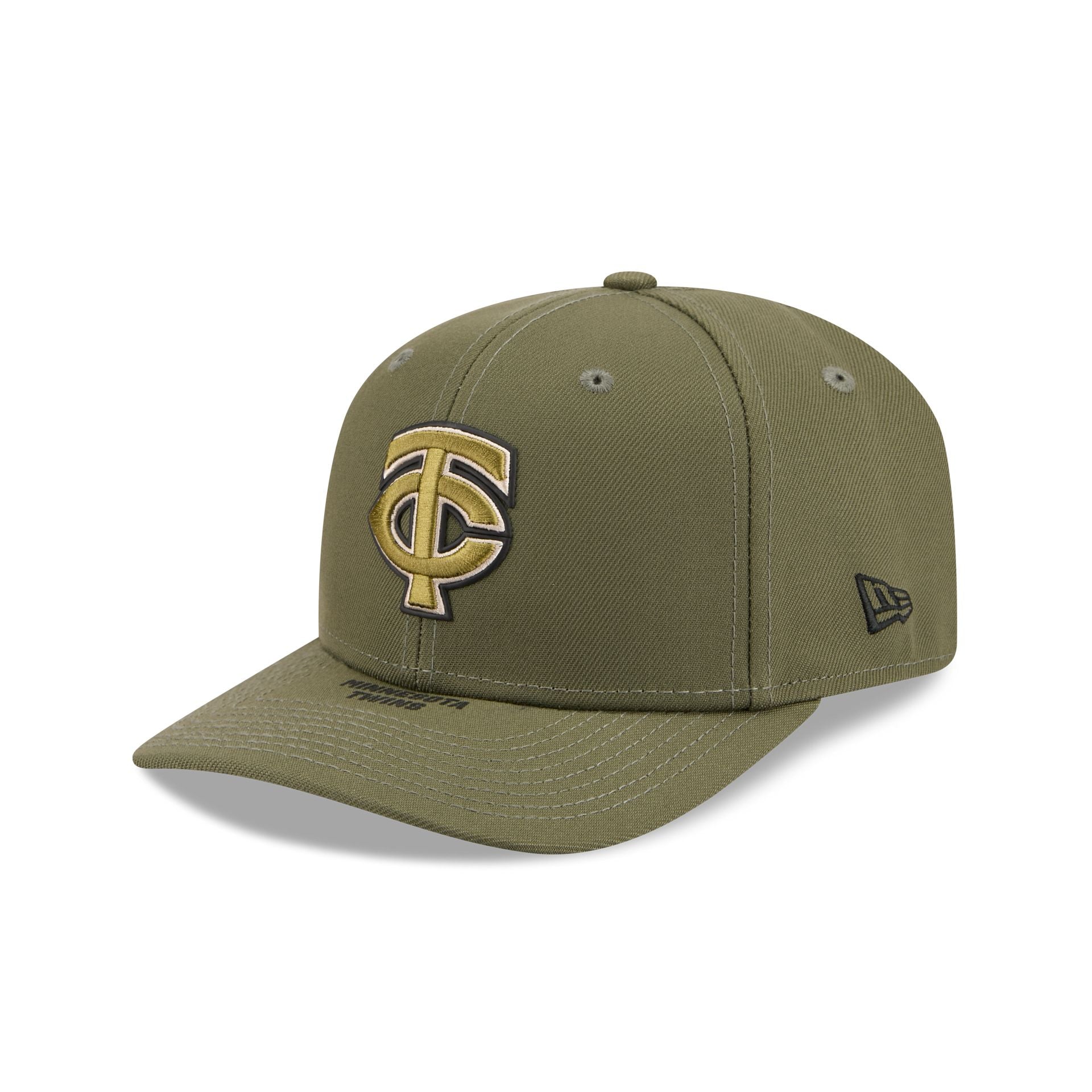 Minnesota Twins Armed Forces Day 2026 9SEVENTY Stretch-Snap Hat - Image 3