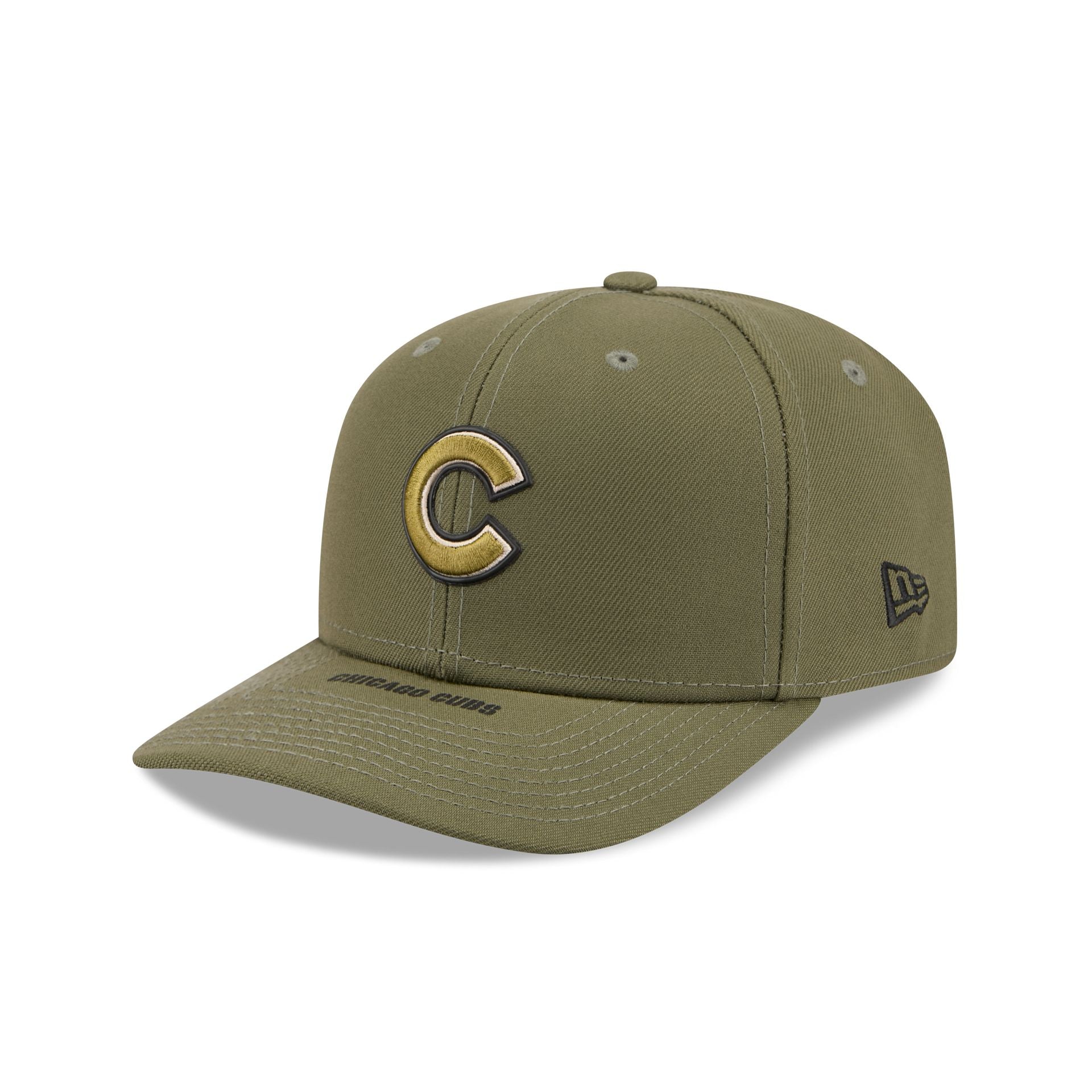 Chicago Cubs Armed Forces Day 2026 9SEVENTY Stretch-Snap Hat - Image 3