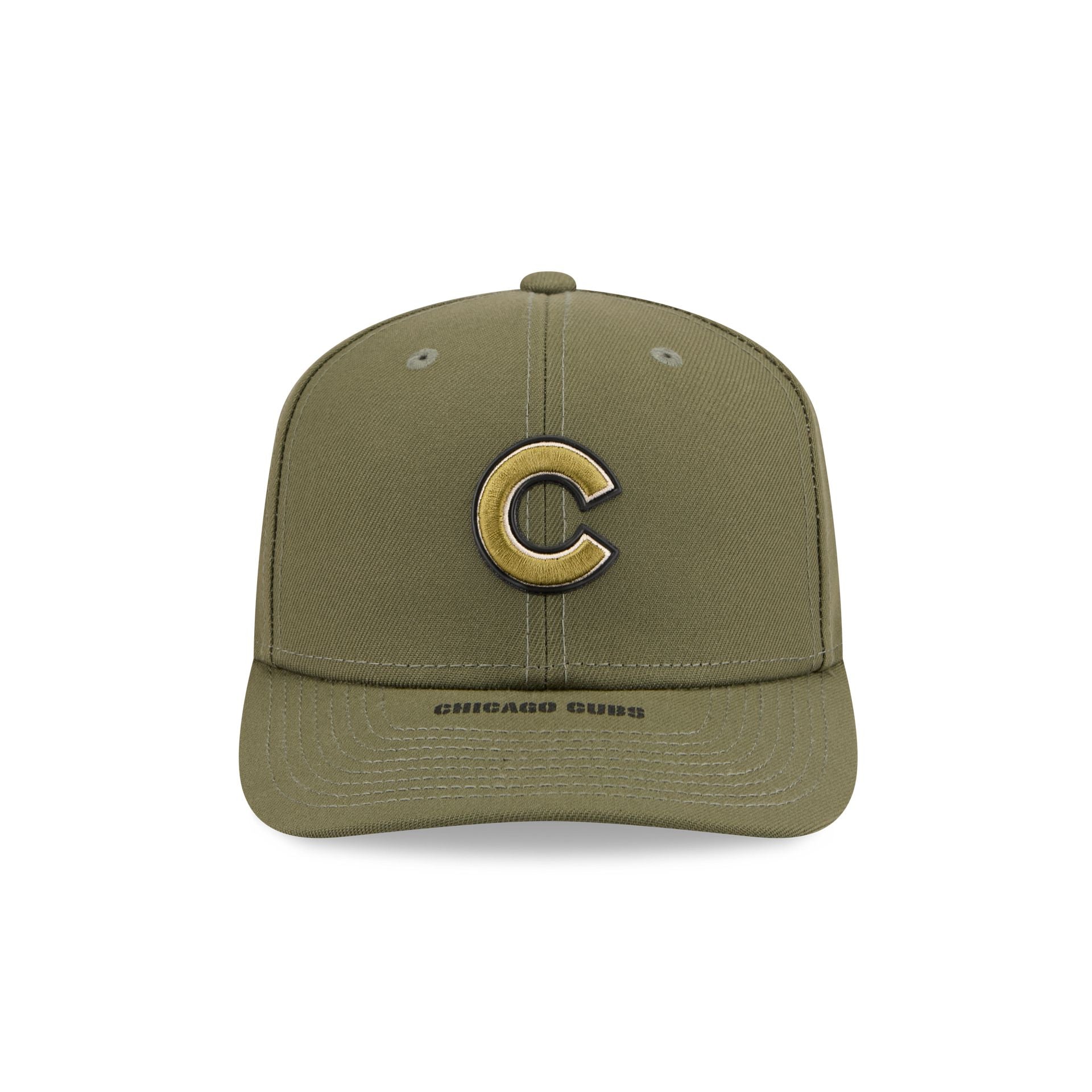 Chicago Cubs Armed Forces Day 2026 9SEVENTY Stretch-Snap Hat - Image 2