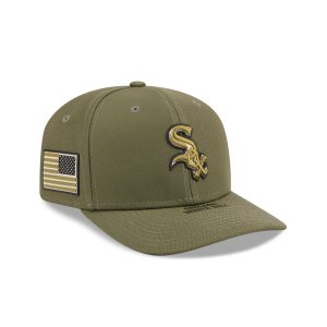 Chicago White Sox Armed Forces Day 2026 9SEVENTY Stretch-Snap Hat
