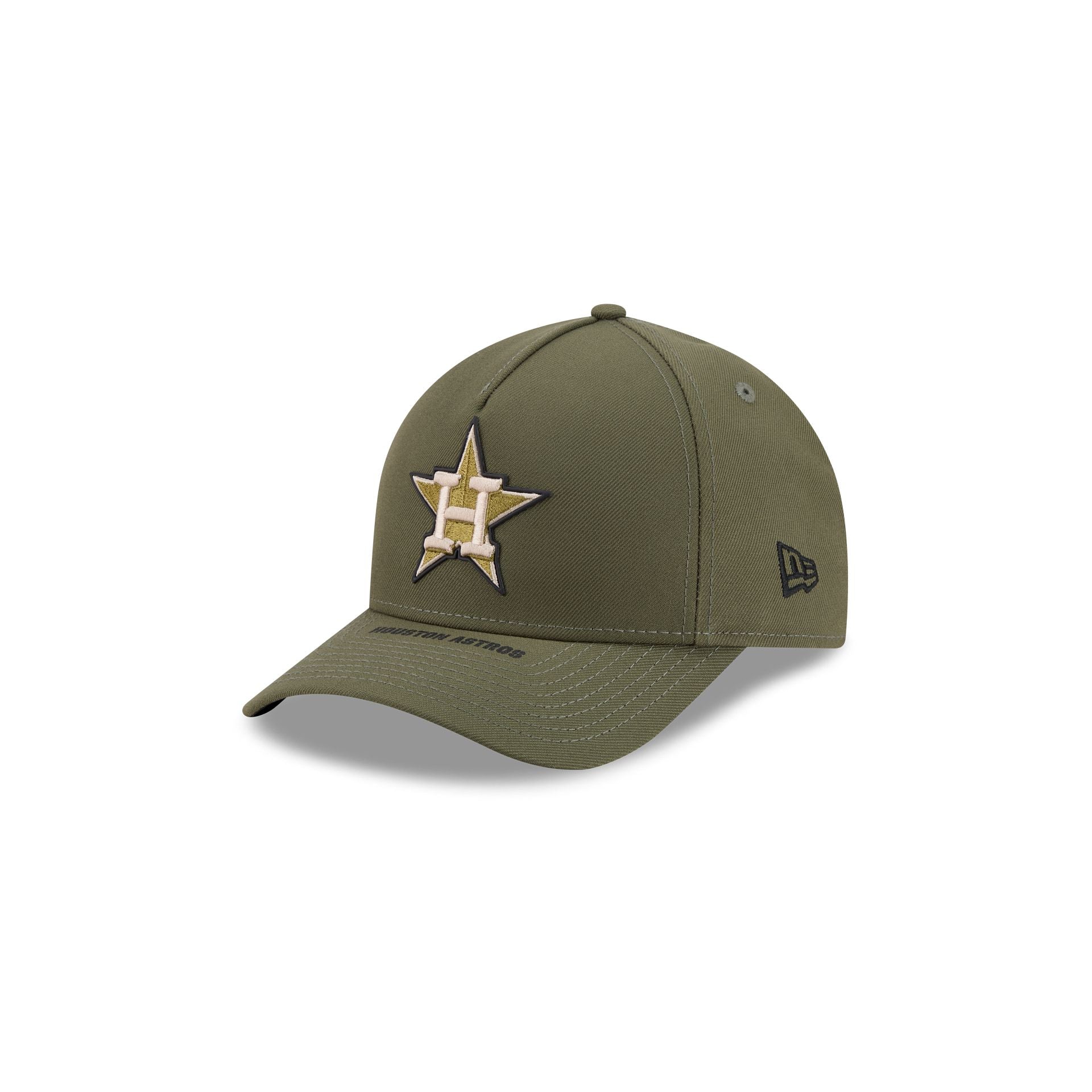 Houston Astros Armed Forces Day 2026 Kids 9FORTY M-Crown A-Frame Snapb - Image 3