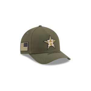 Houston Astros Armed Forces Day 2026 Kids 9FORTY M-Crown A-Frame Snapb