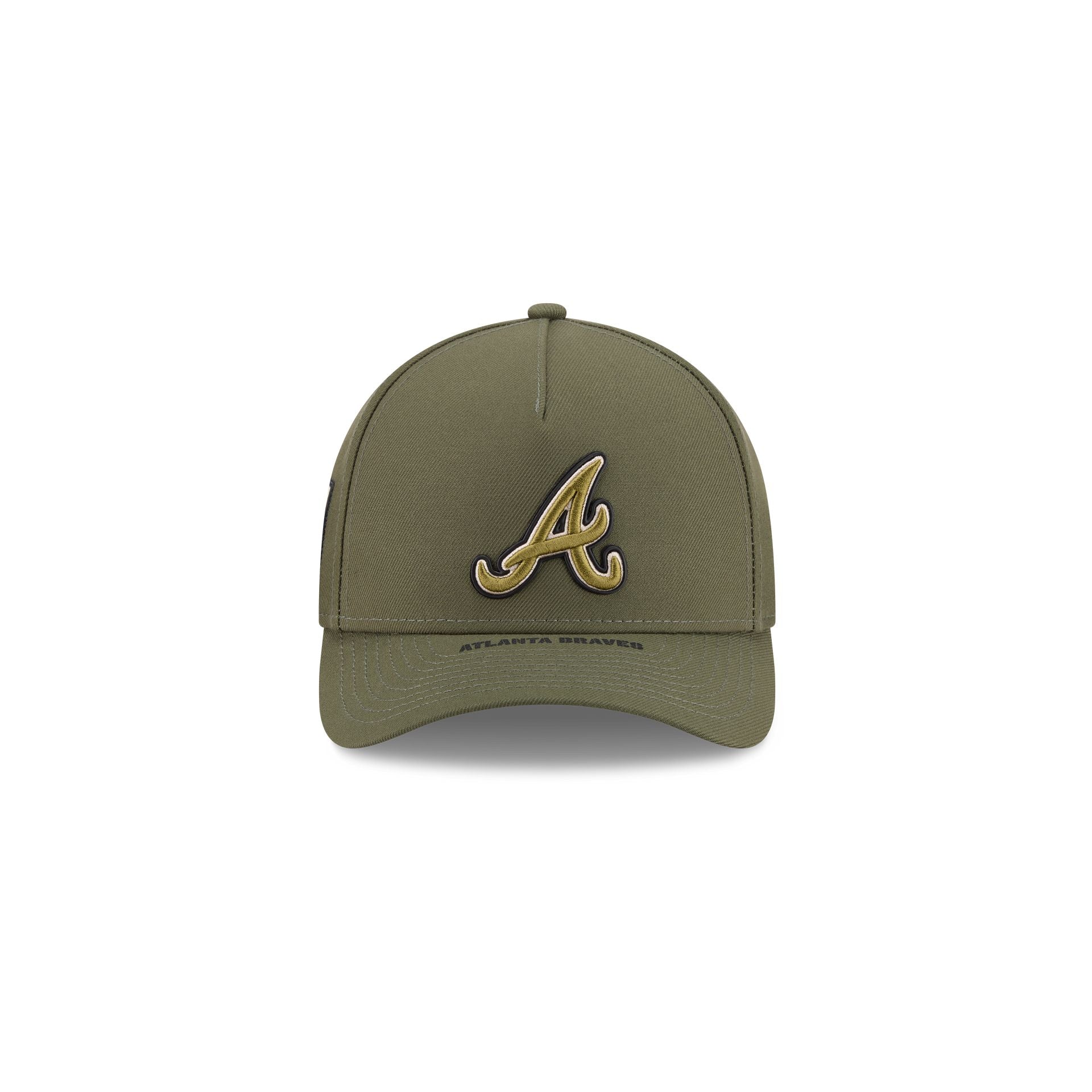 Atlanta Braves Armed Forces Day 2026 Kids 9FORTY M-Crown A-Frame Snapb - Image 2