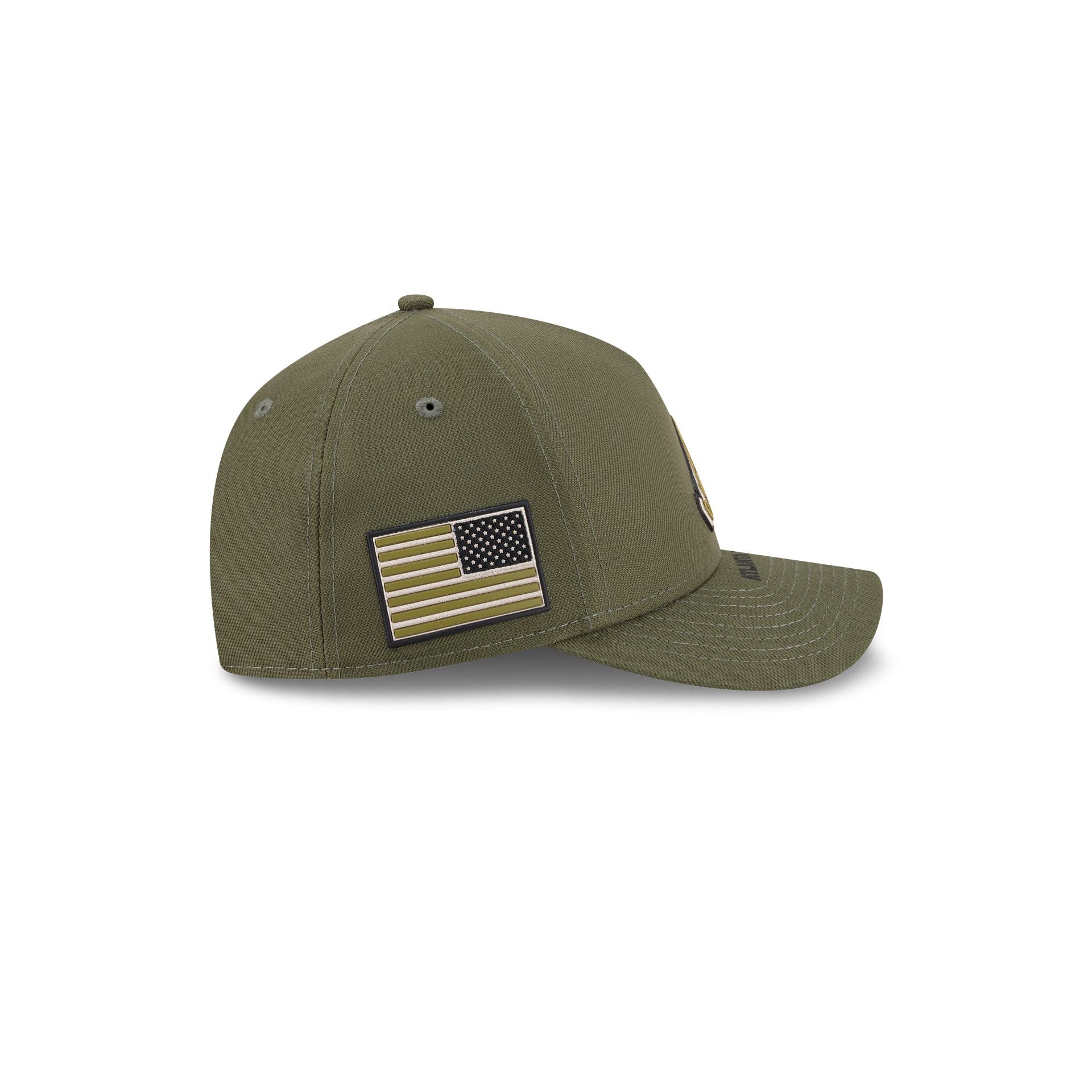 Atlanta Braves Armed Forces Day 2026 Kids 9FORTY M-Crown A-Frame Snapb - Image 4