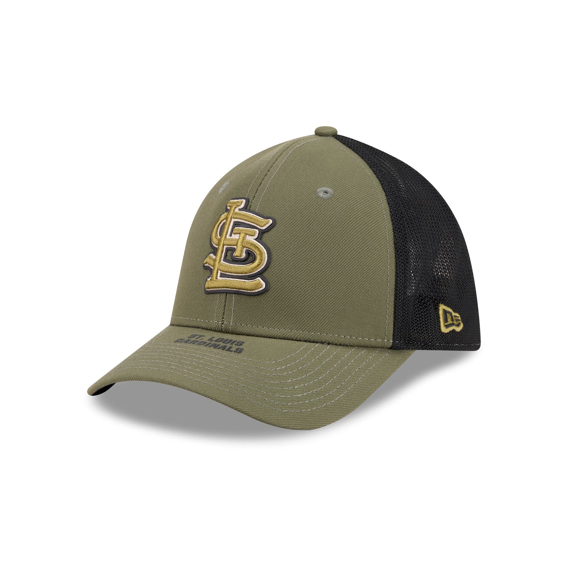 St. Louis Cardinals Armed Forces Day 2026 39THIRTY M-Crown Stretch Fit Hat - Image 3
