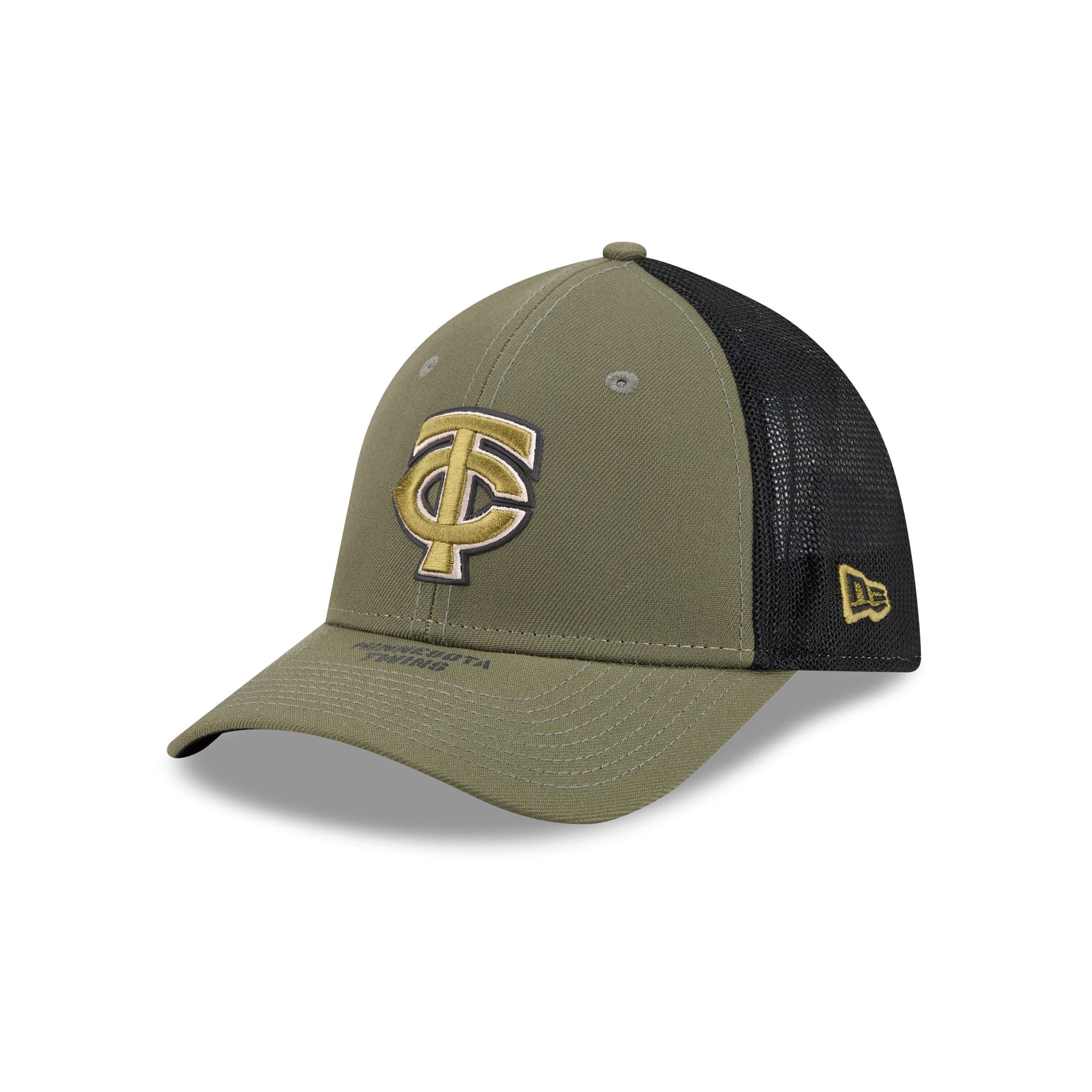 Minnesota Twins Armed Forces Day 2026 39THIRTY M-Crown Stretch Fit Hat - Image 3