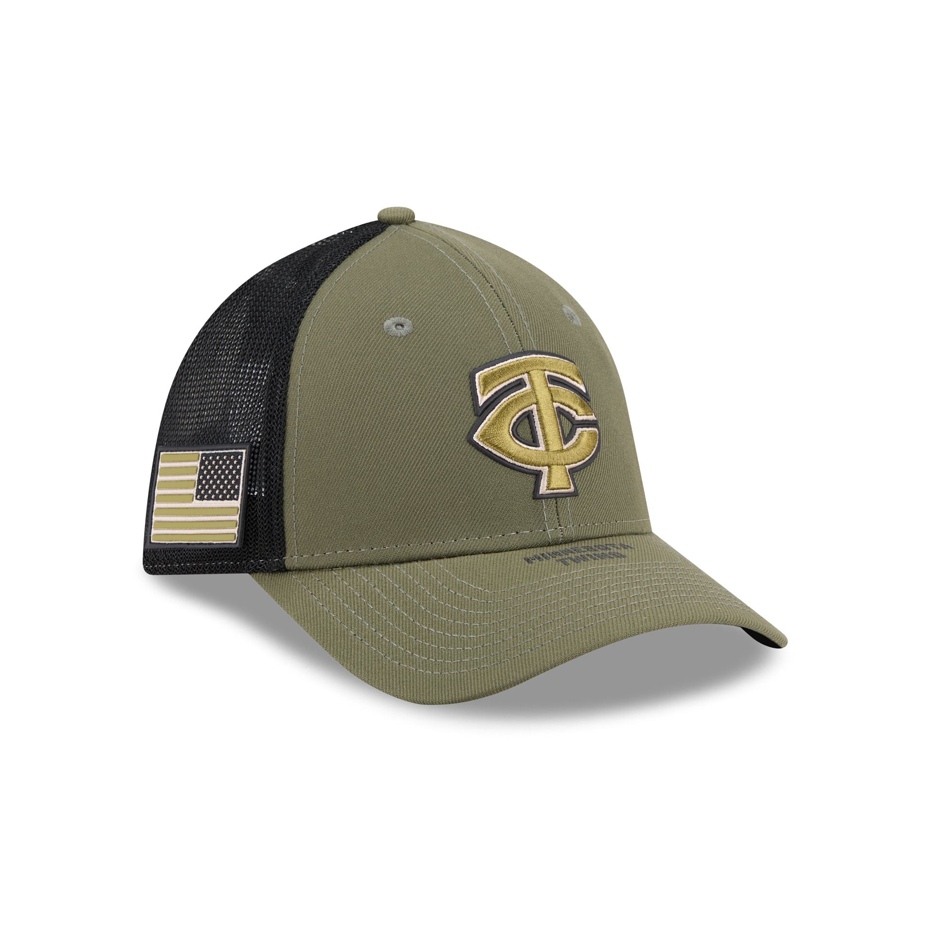 Minnesota Twins Armed Forces Day 2026 39THIRTY M-Crown Stretch Fit Hat