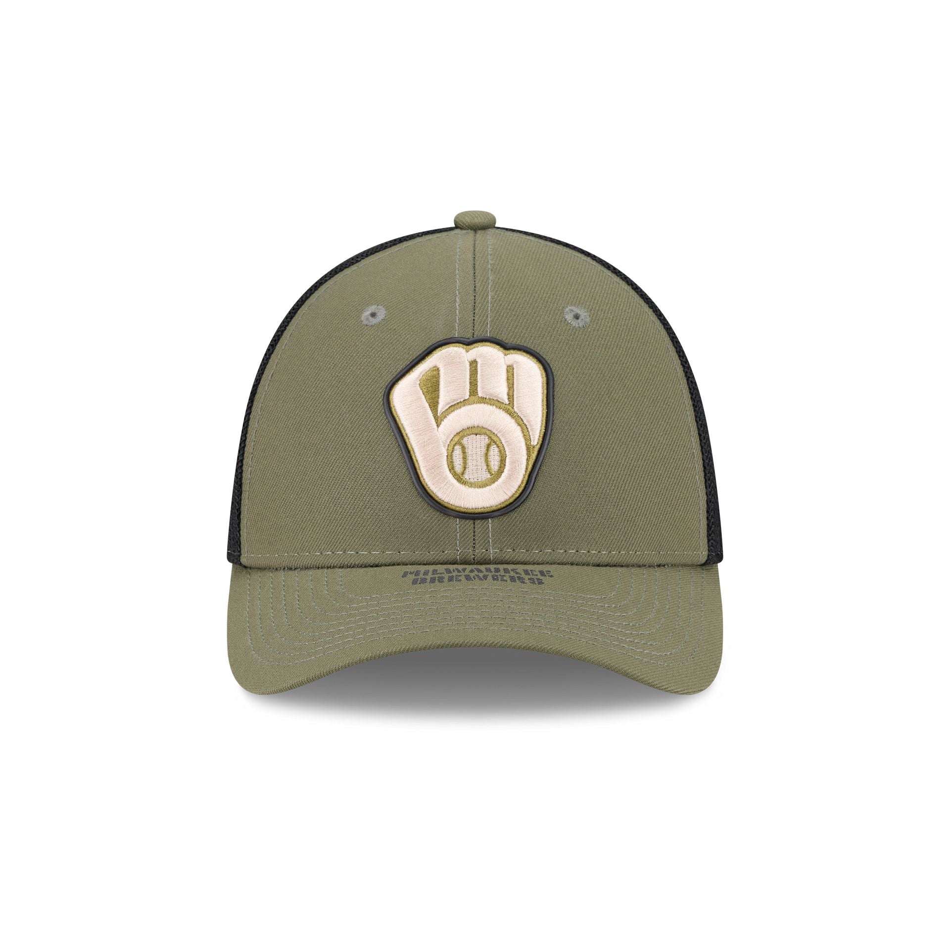 Milwaukee Brewers Armed Forces Day 2026 39THIRTY M-Crown Stretch Fit H - Image 2
