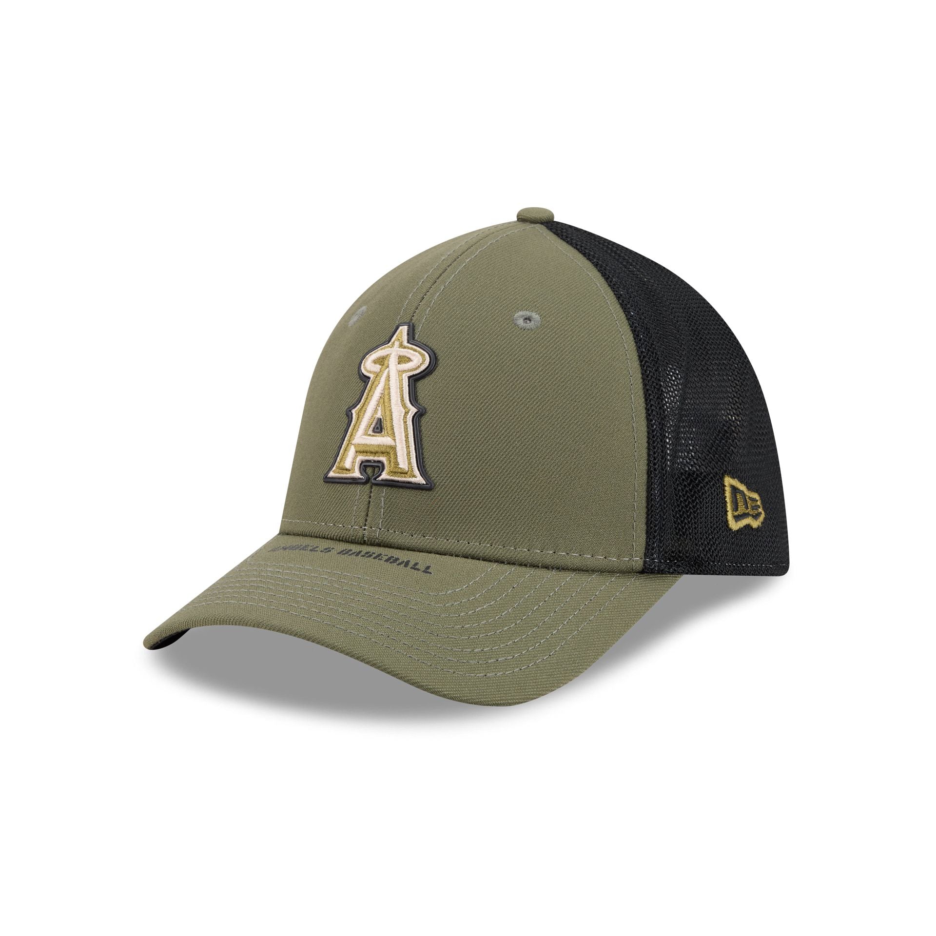 Los Angeles Angels Armed Forces Day 2026 39THIRTY M-Crown Stretch Fit - Image 3