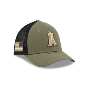Los Angeles Angels Armed Forces Day 2026 39THIRTY M-Crown Stretch Fit