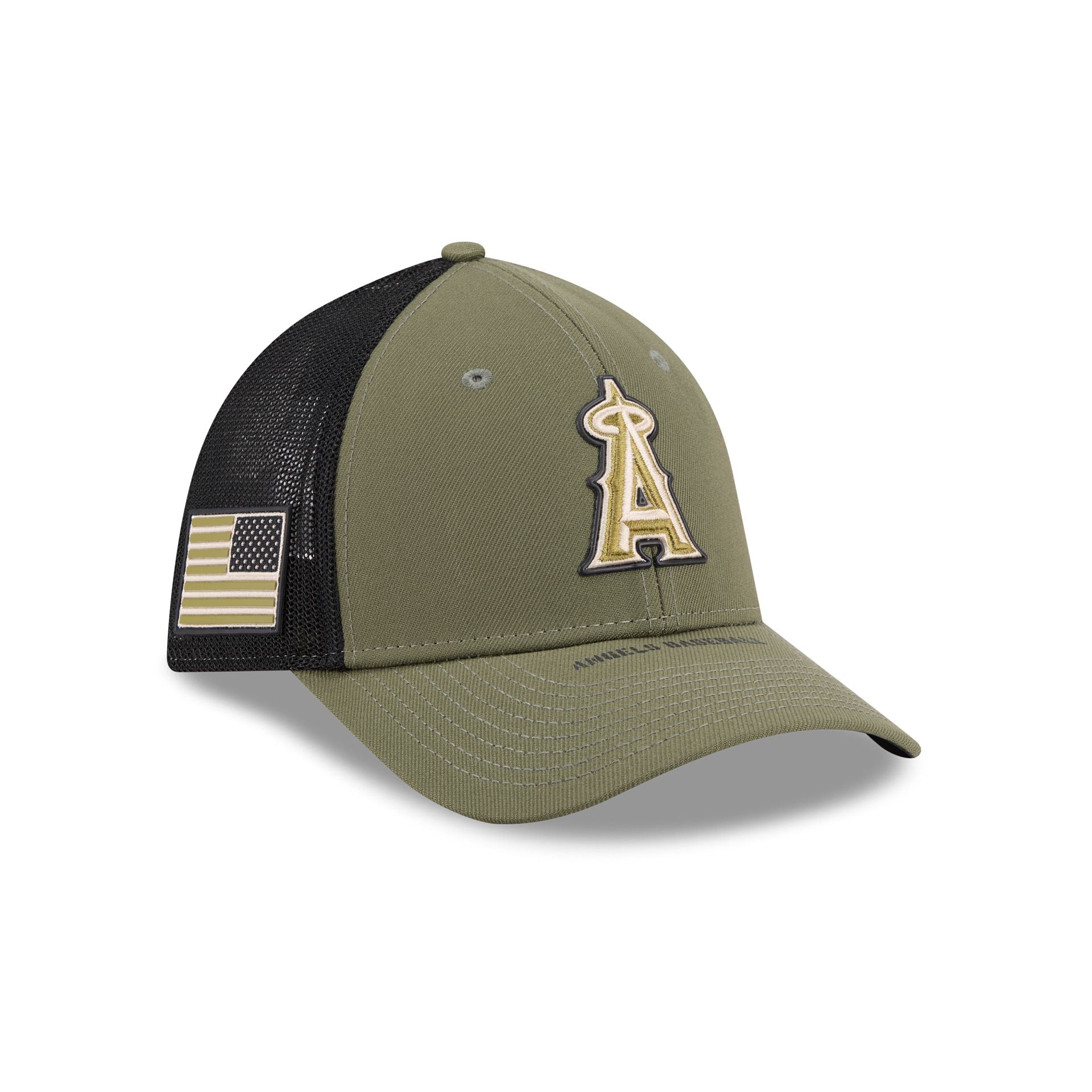 Los Angeles Angels Armed Forces Day 2026 39THIRTY M-Crown Stretch Fit