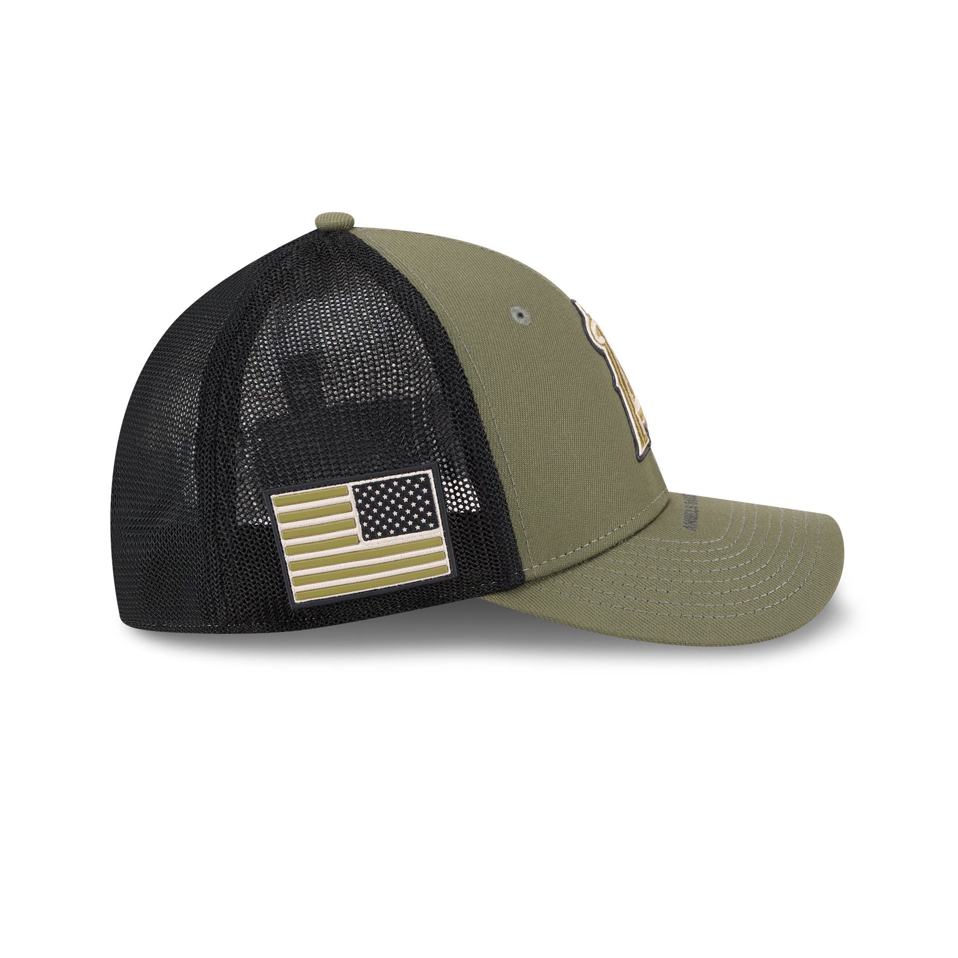 Los Angeles Angels Armed Forces Day 2026 39THIRTY M-Crown Stretch Fit - Image 4