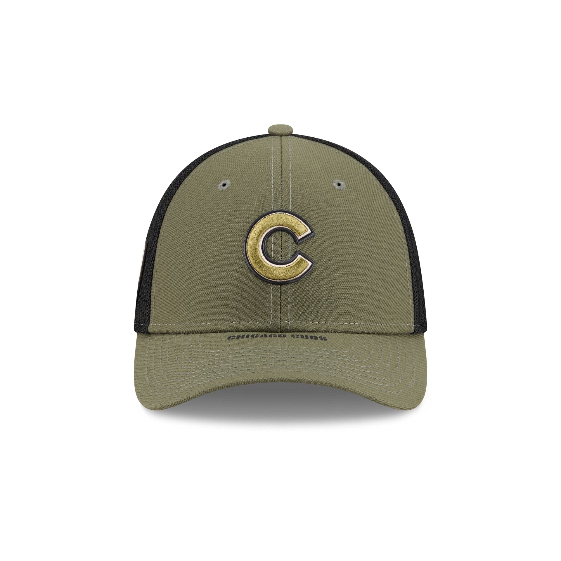 Chicago Cubs Armed Forces Day 2026 39THIRTY M-Crown Stretch Fit Hat - Image 2