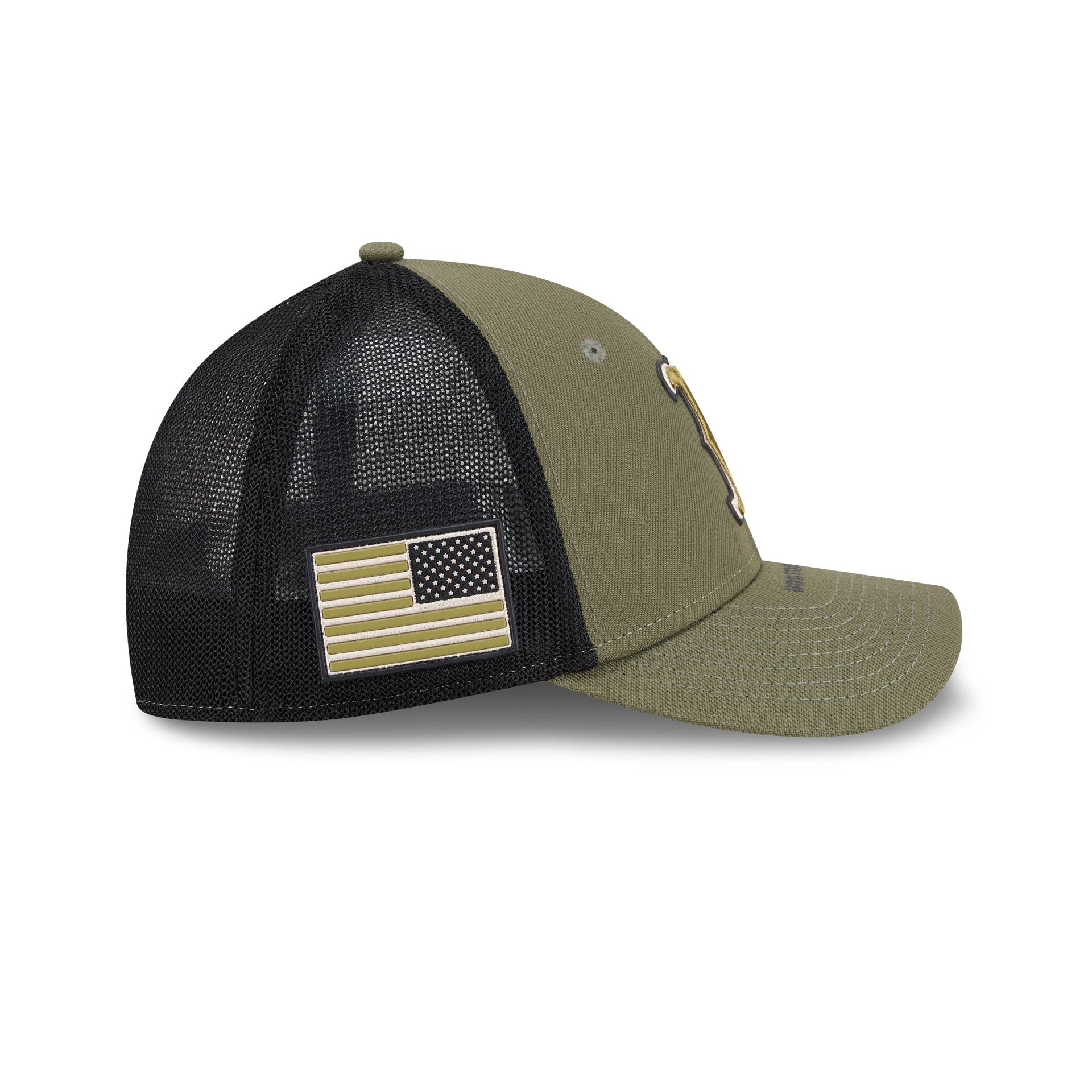 Boston Red Sox Armed Forces Day 2026 39THIRTY M-Crown Stretch Fit Hat - Image 4