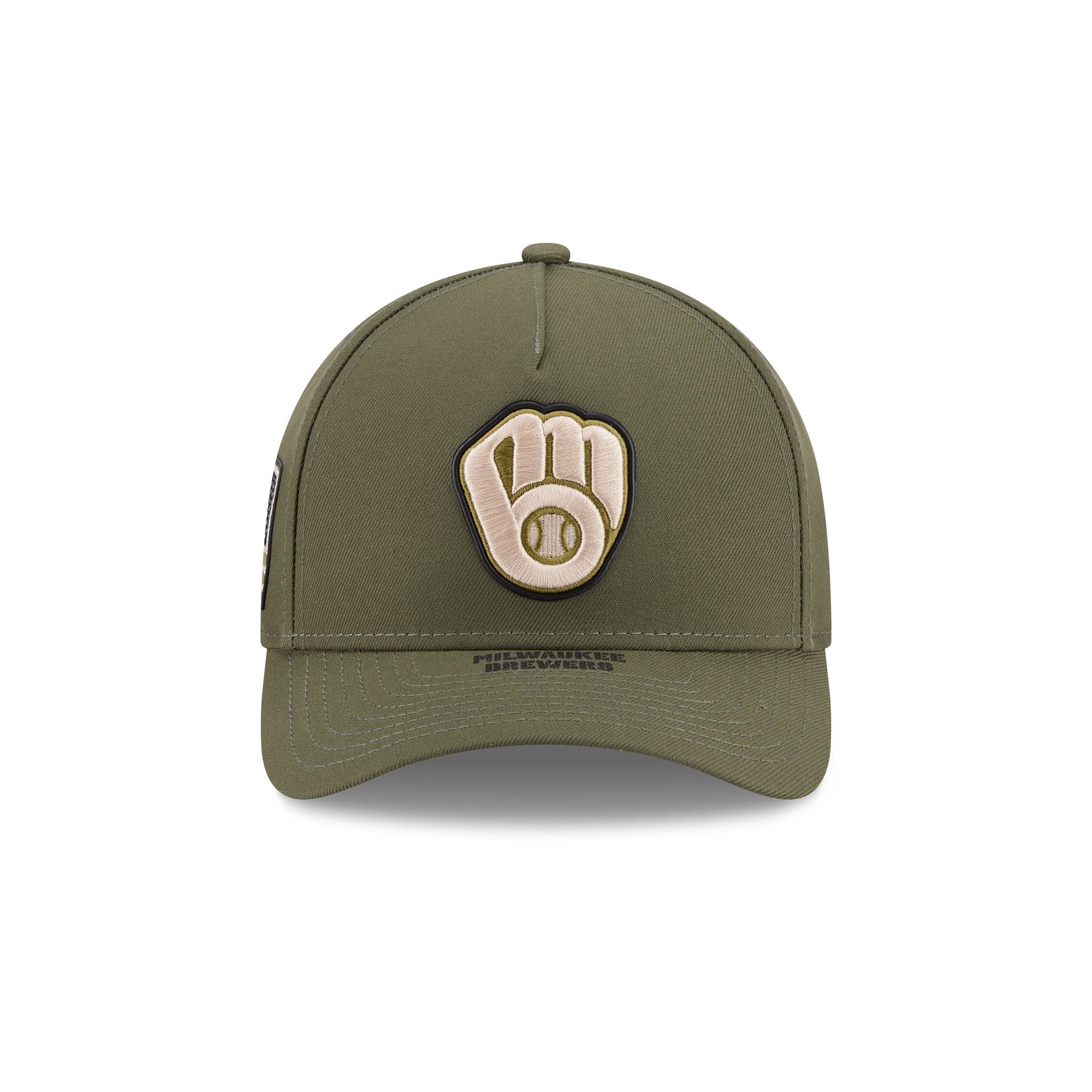 Milwaukee Brewers Armed Forces Day 2026 9FORTY M-Crown A-Frame Snapbac - Image 2