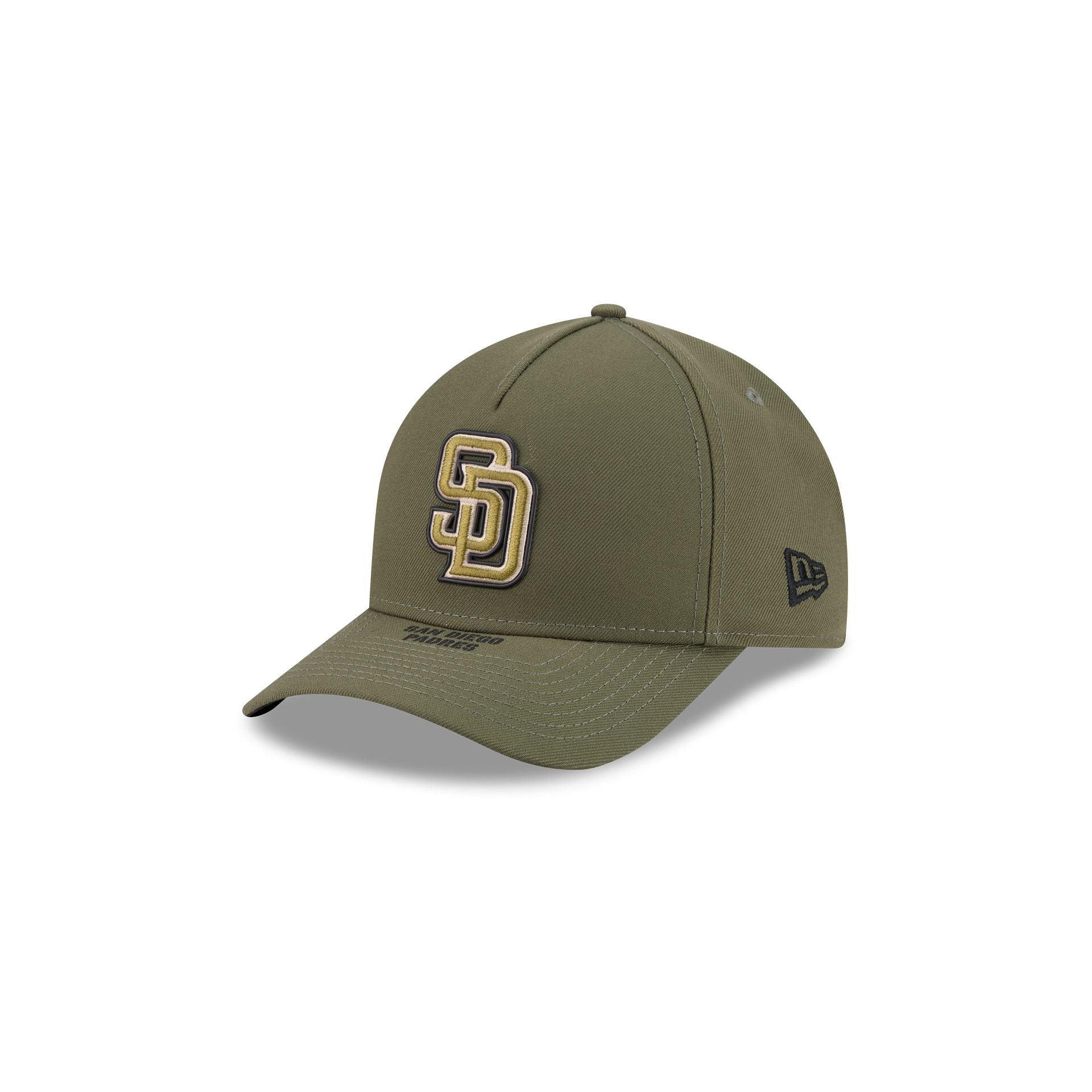 San Diego Padres Armed Forces Day 2026 Kids 9FORTY M-Crown A-Frame Snapback Hat - Image 3