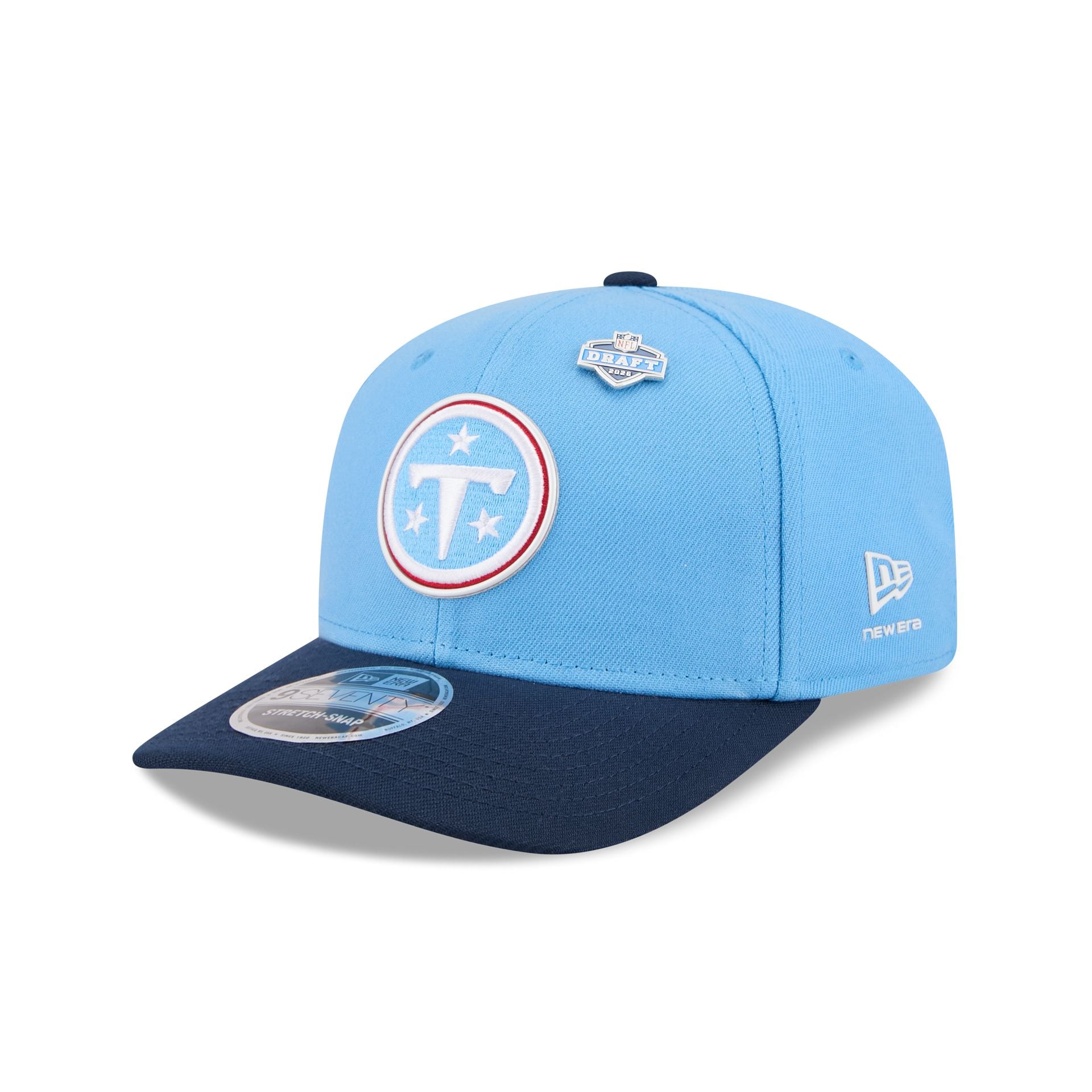 Tennessee Titans 2026 Draft 9SEVENTY Stretch-Snap Hat
