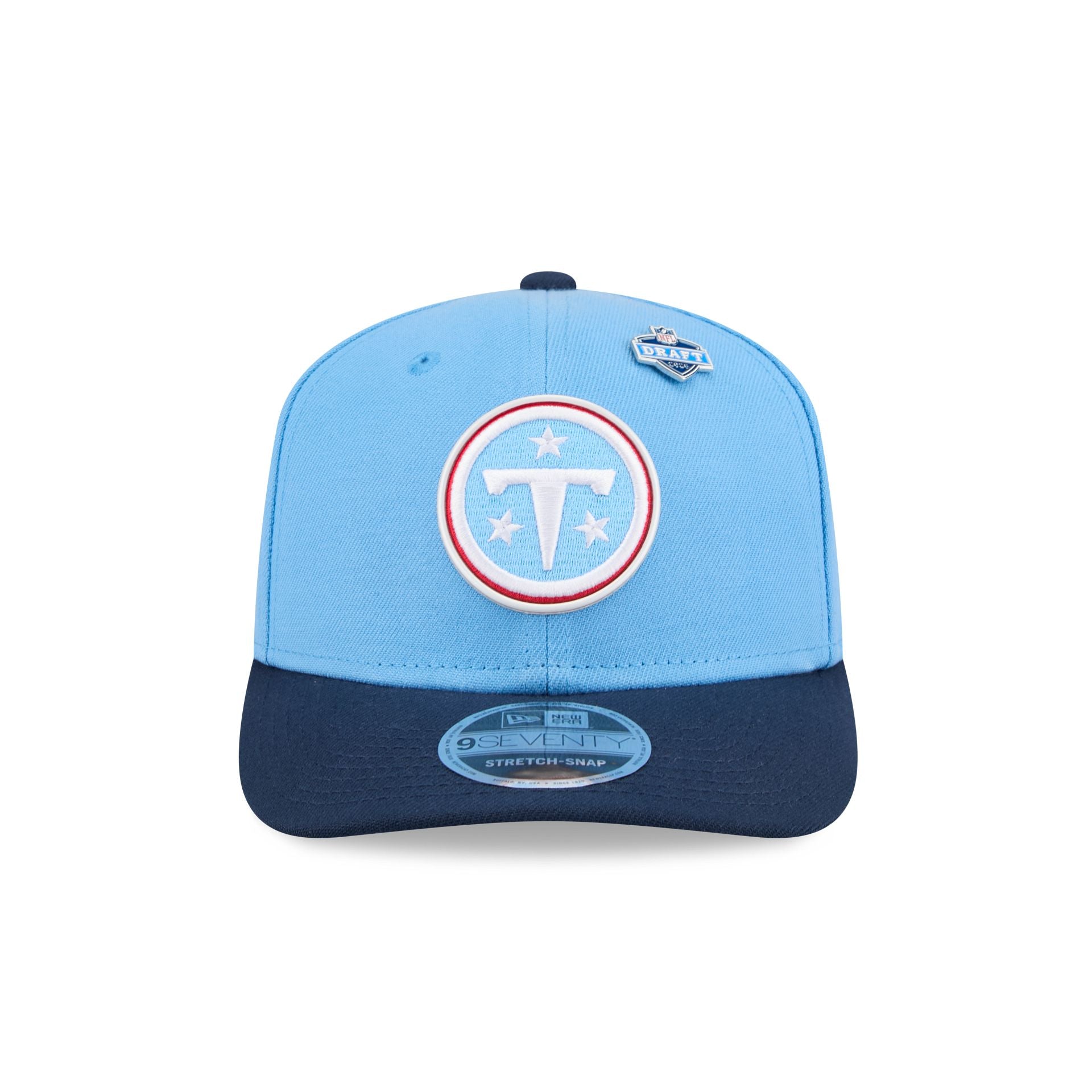 Tennessee Titans 2026 Draft 9SEVENTY Stretch-Snap Hat - Image 2