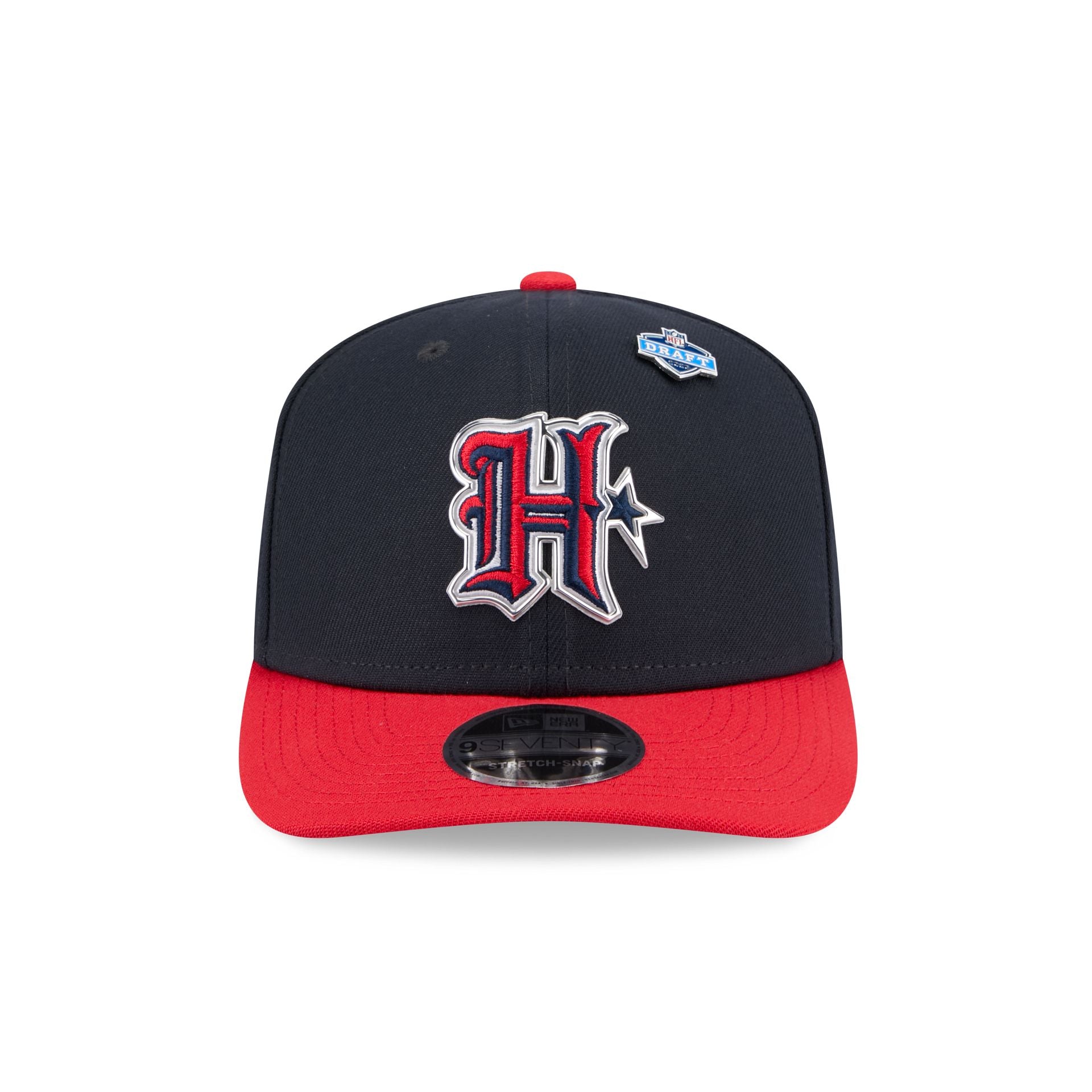 Houston Texans 2026 Draft 9SEVENTY Stretch-Snap Hat - Image 2