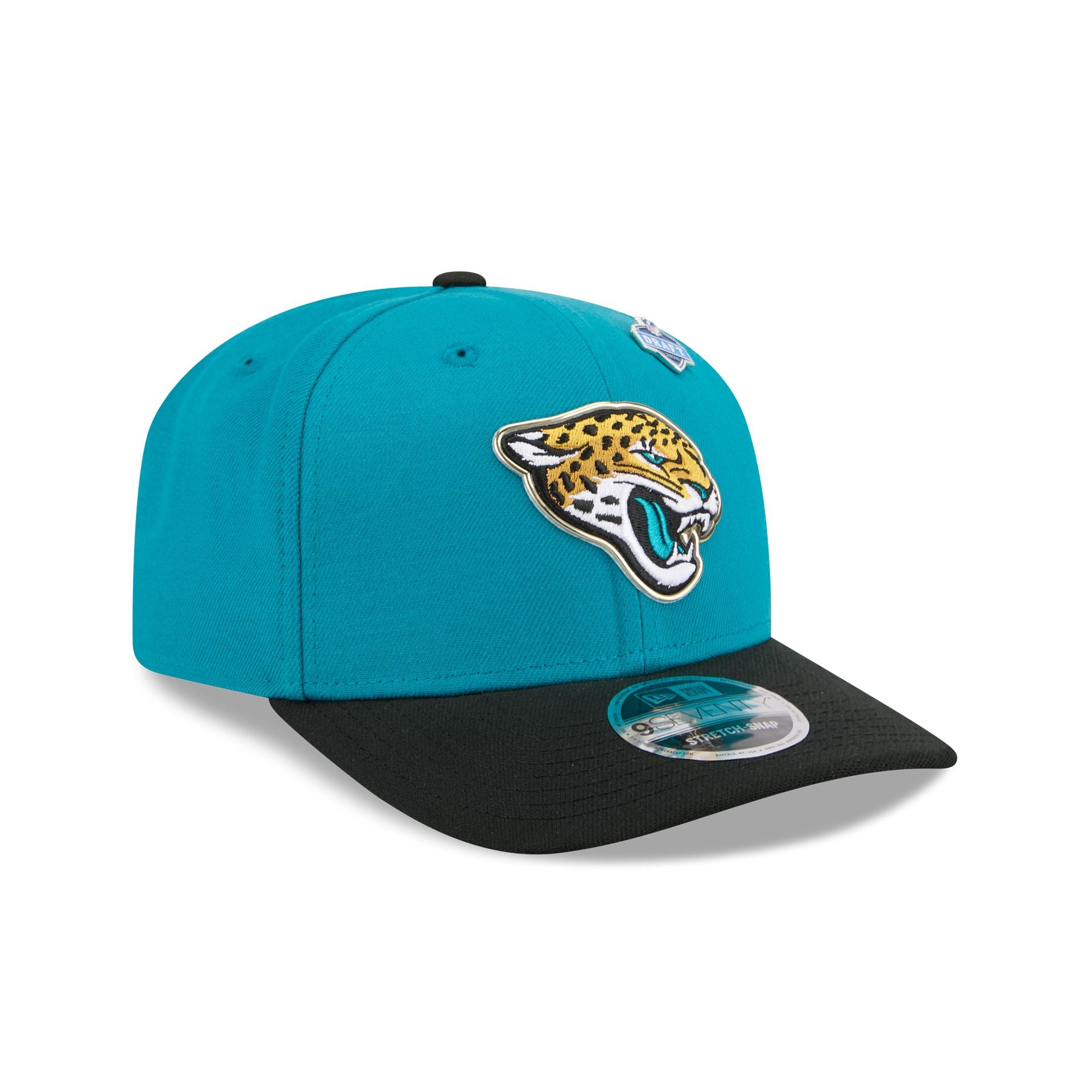 Jacksonville Jaguars 2026 Draft 9SEVENTY Stretch-Snap Hat - Image 3