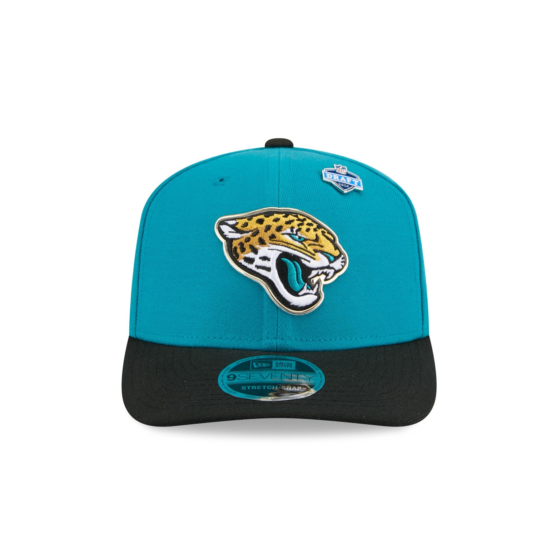 Jacksonville Jaguars 2026 Draft 9SEVENTY Stretch-Snap Hat - Image 2