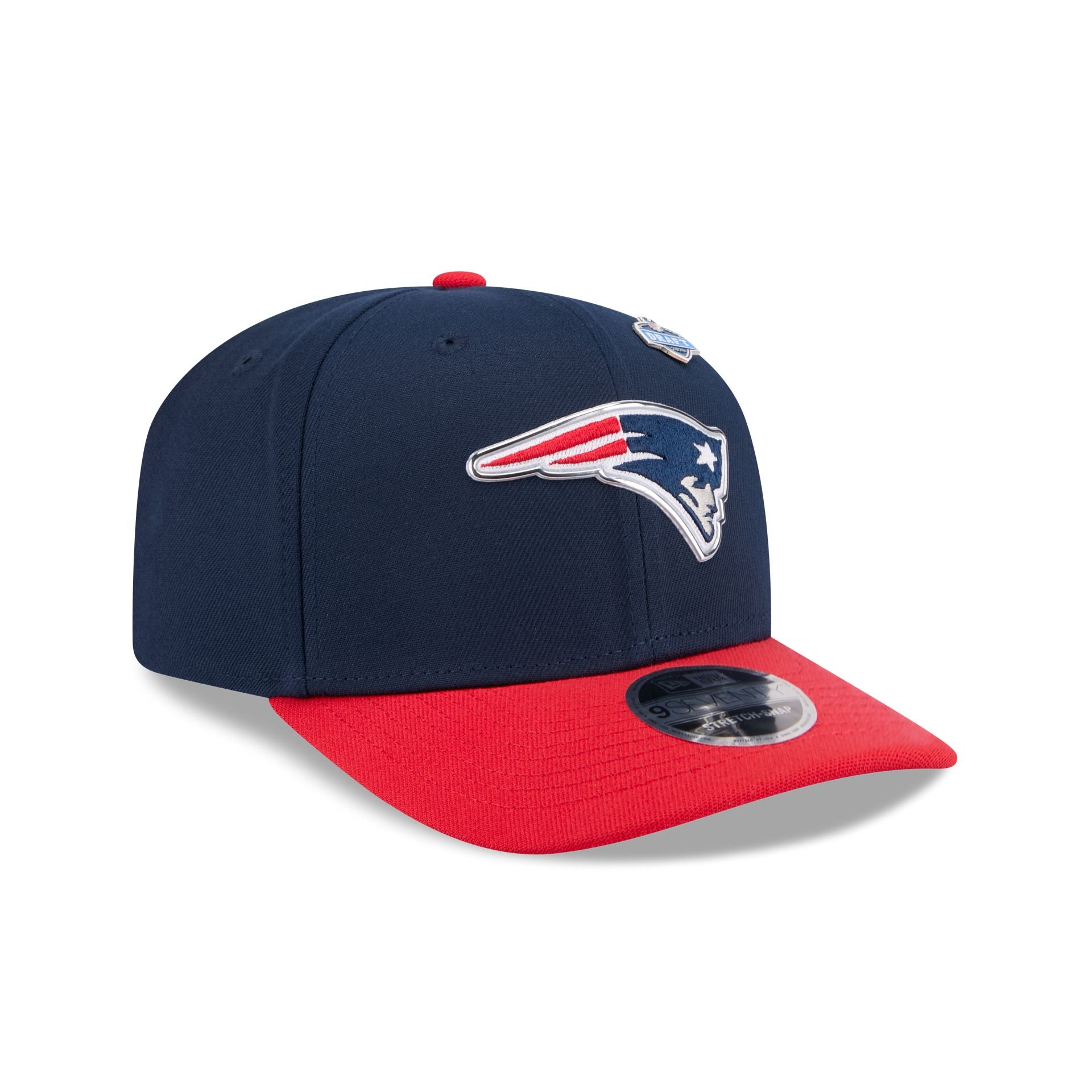 New England Patriots 2026 Draft 9SEVENTY Stretch-Snap Hat - Image 3