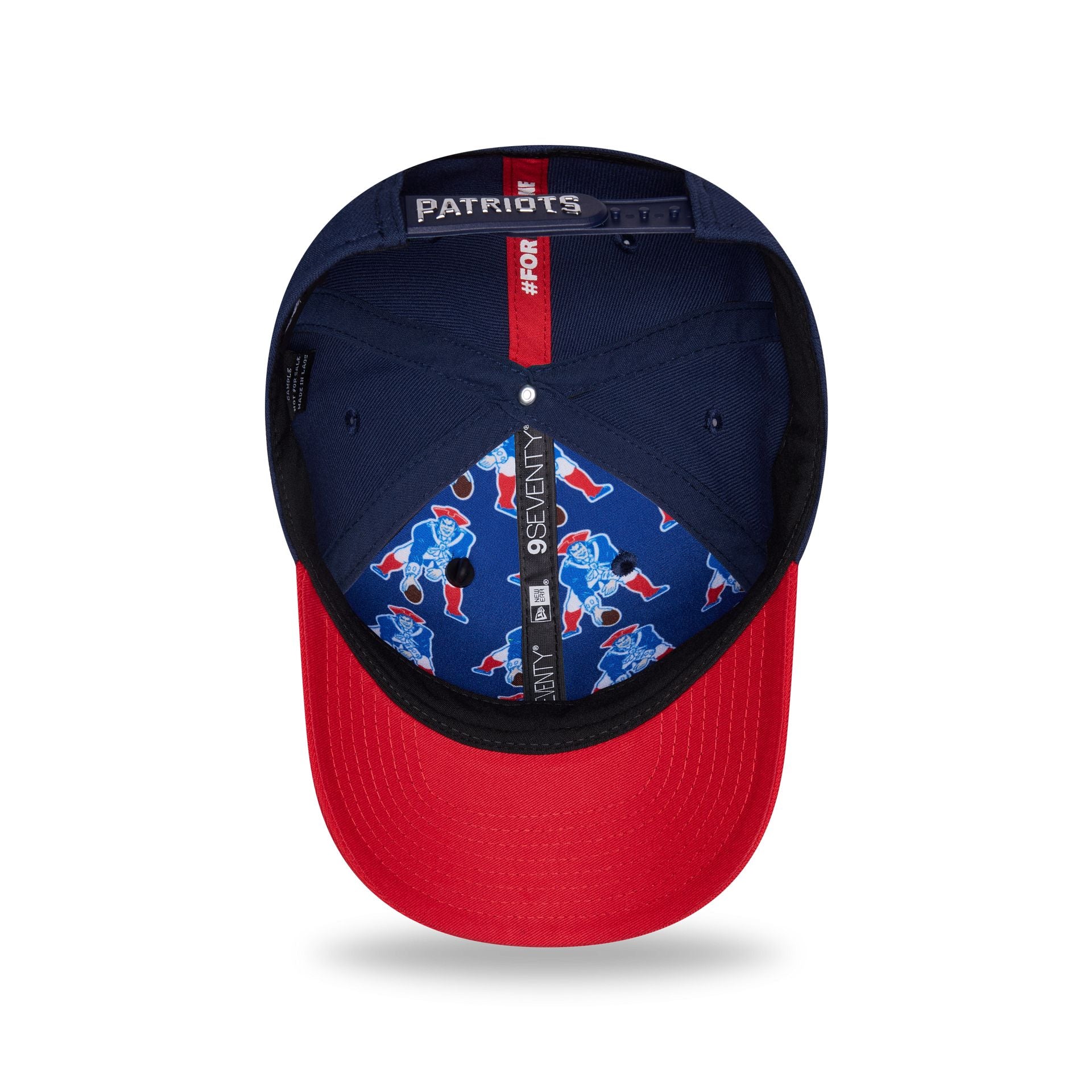 New England Patriots 2026 Draft 9SEVENTY Stretch-Snap Hat - Image 7