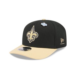 New Orleans Saints 2026 Draft 9SEVENTY Stretch-Snap Hat