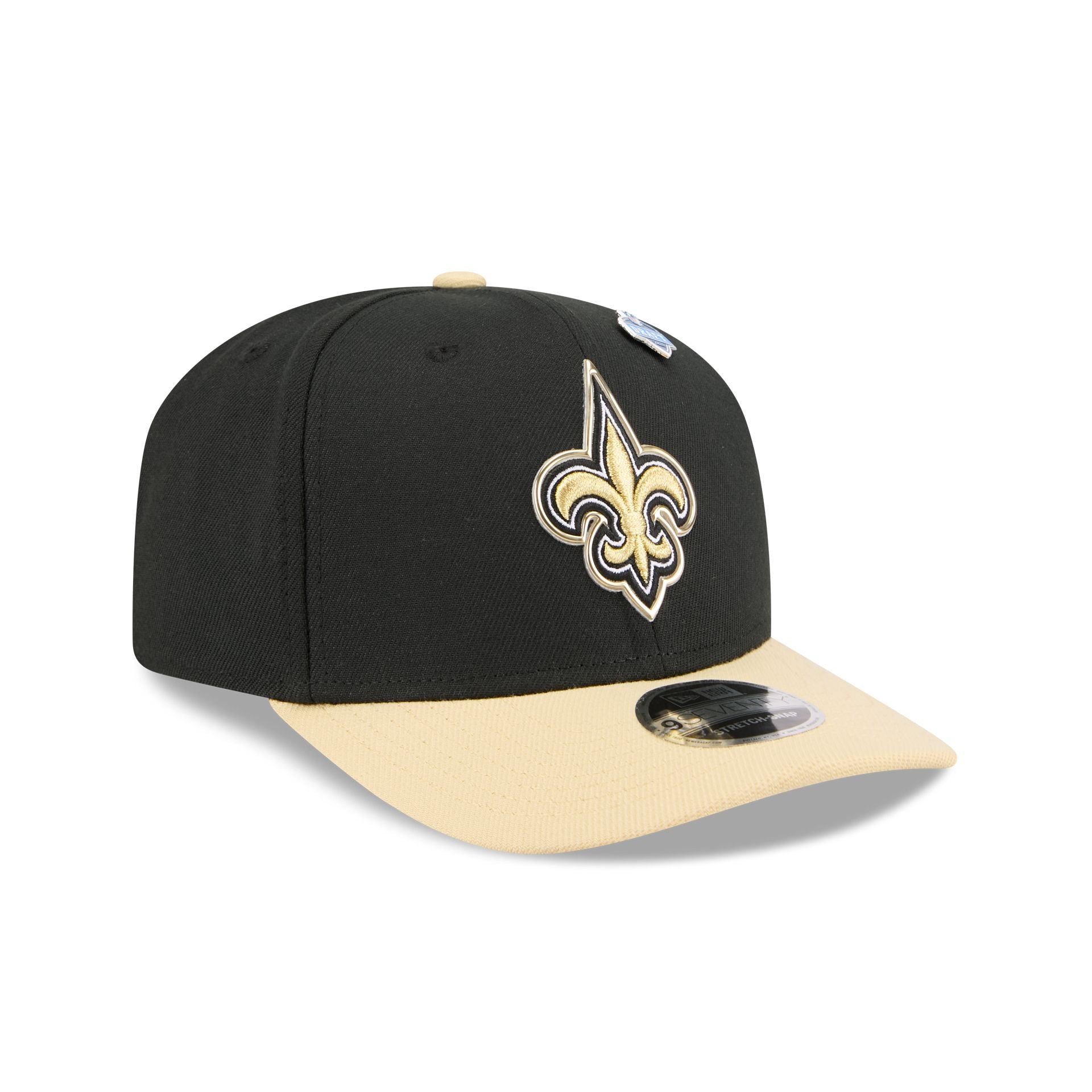 New Orleans Saints 2026 Draft 9SEVENTY Stretch-Snap Hat - Image 3