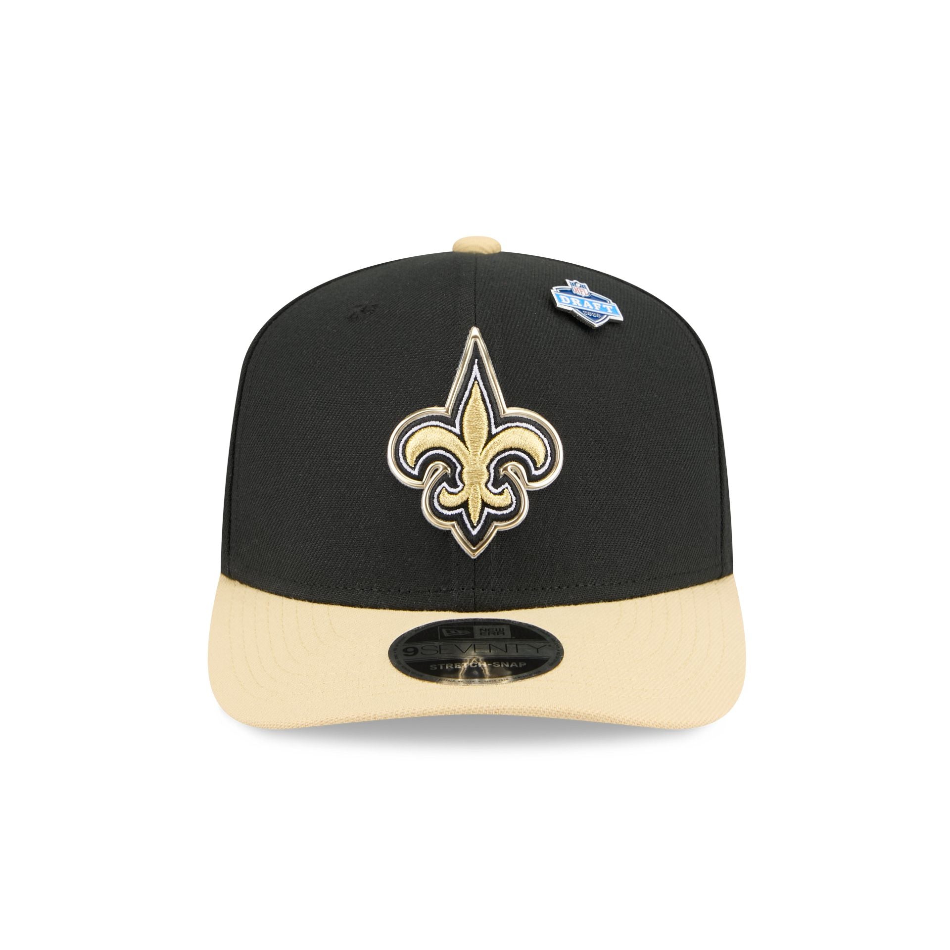 New Orleans Saints 2026 Draft 9SEVENTY Stretch-Snap Hat - Image 2