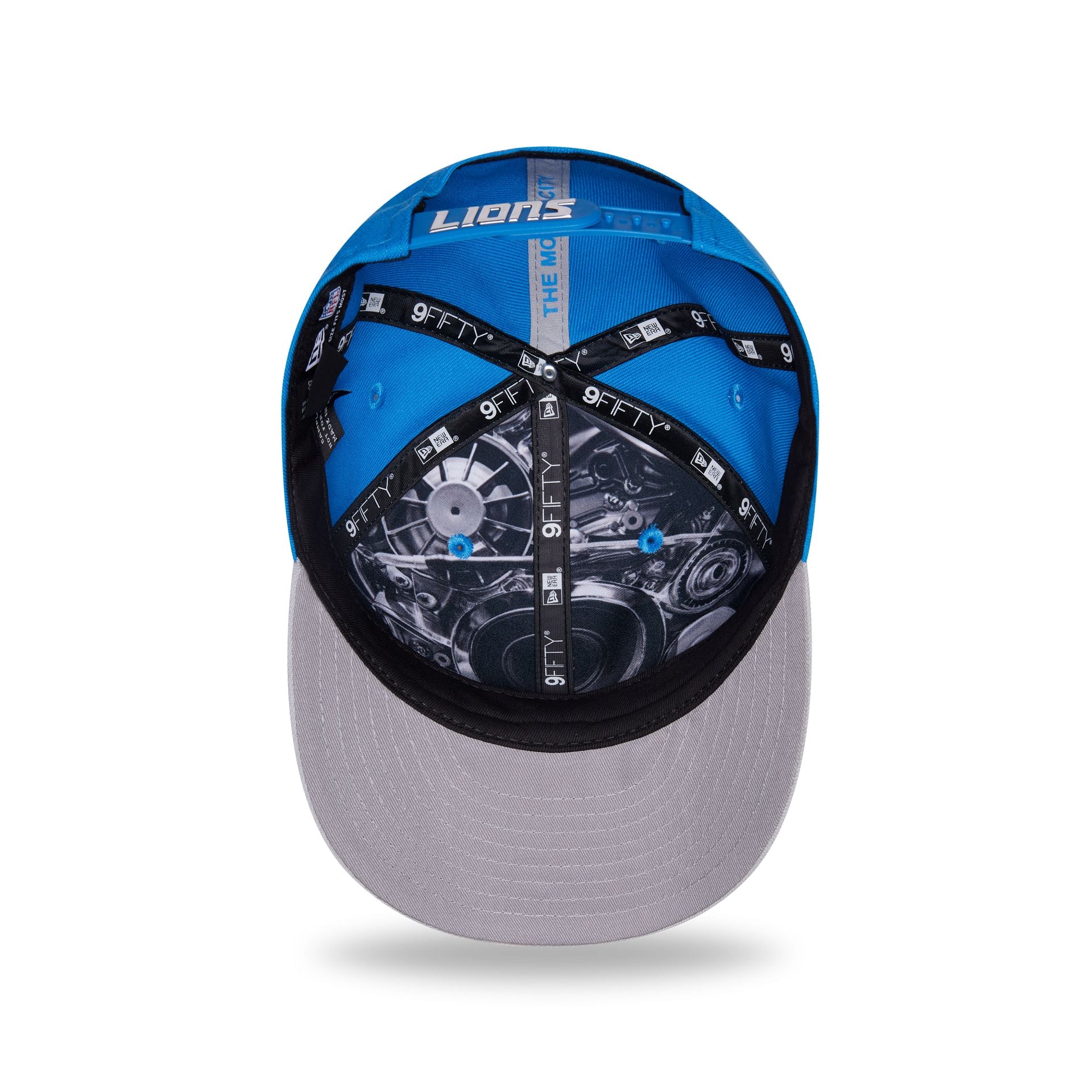 Detroit Lions 2026 Draft 9FIFTY Snapback Hat - Image 7
