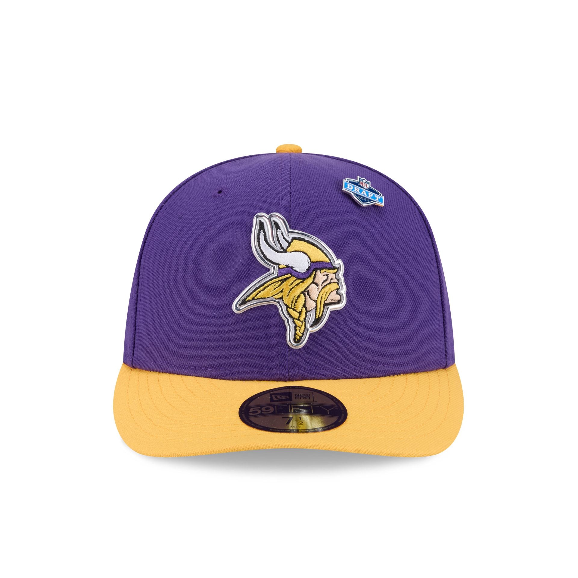 Minnesota Vikings 2026 Draft 59FIFTY Fitted Hat - Image 2