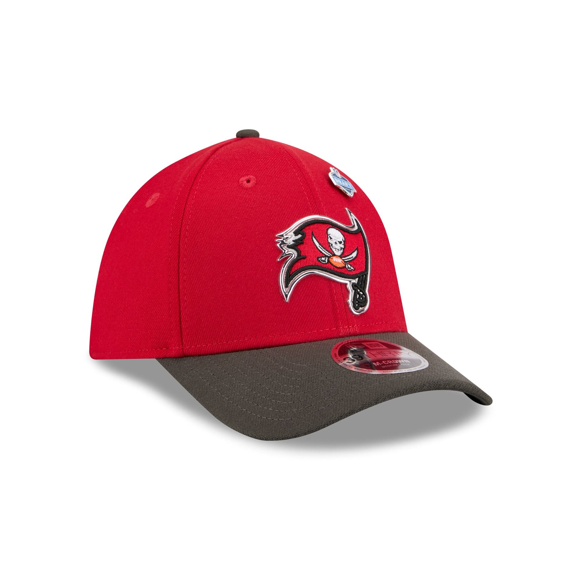 Tampa Bay Buccaneers 2026 Draft 39THIRTY M-Crown Stretch Fit Hat - Image 3