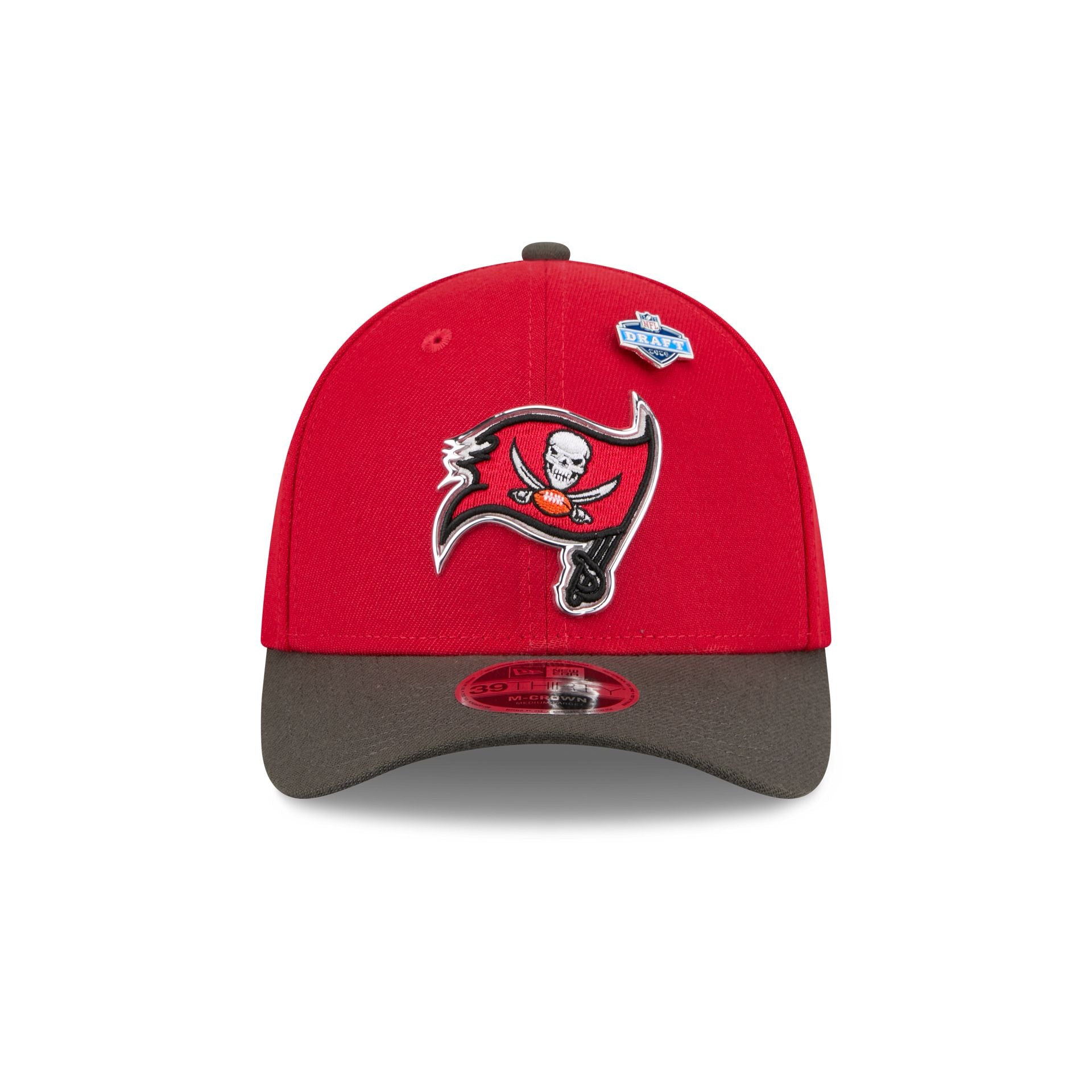 Tampa Bay Buccaneers 2026 Draft 39THIRTY M-Crown Stretch Fit Hat - Image 2