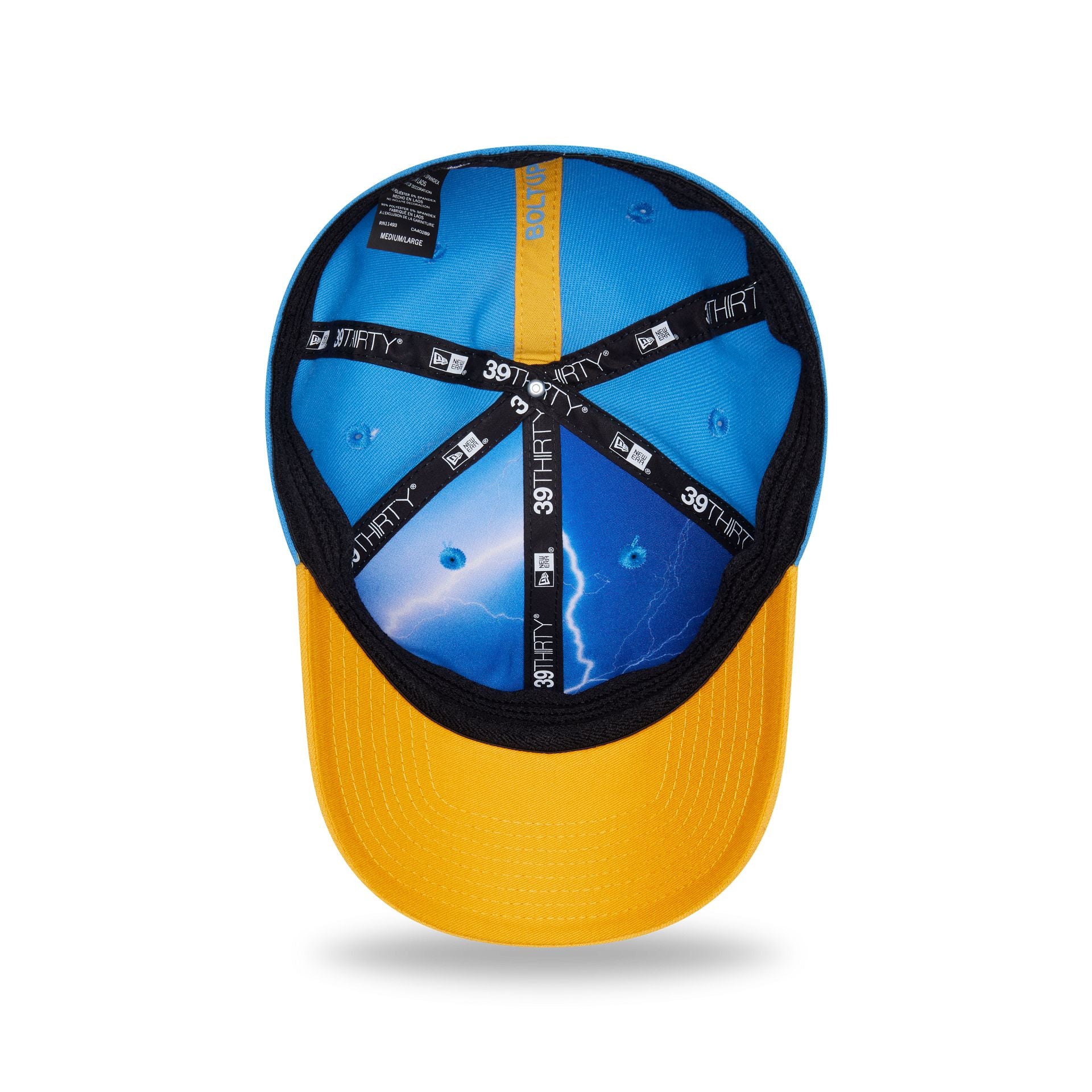Los Angeles Chargers 2026 Draft 39THIRTY M-Crown Stretch Fit Hat - Image 7