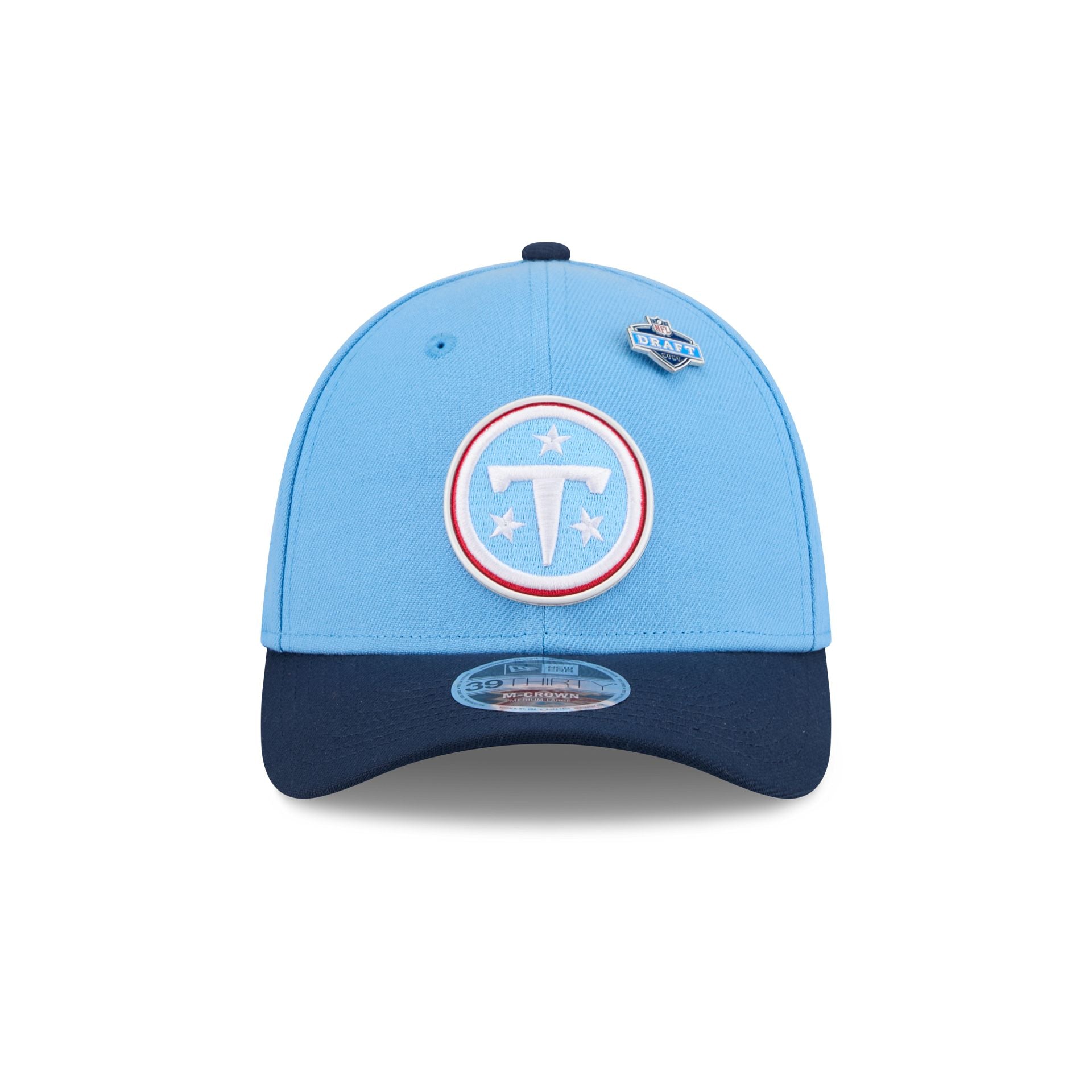Tennessee Titans 2026 Draft 39THIRTY M-Crown Stretch Fit Hat - Image 2