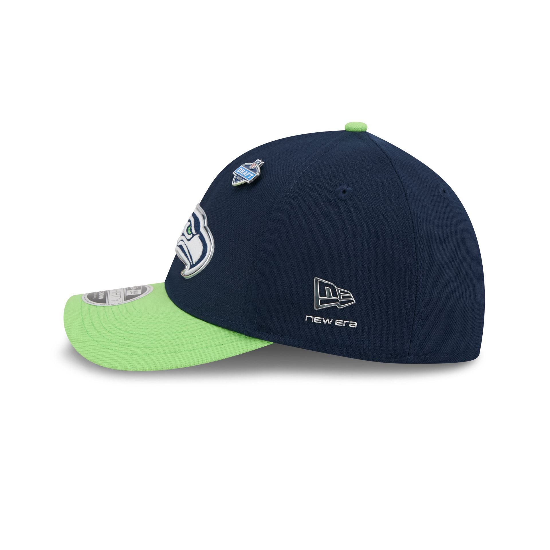Seattle Seahawks 2026 Draft 39THIRTY M-Crown Stretch Fit Hat - Image 4